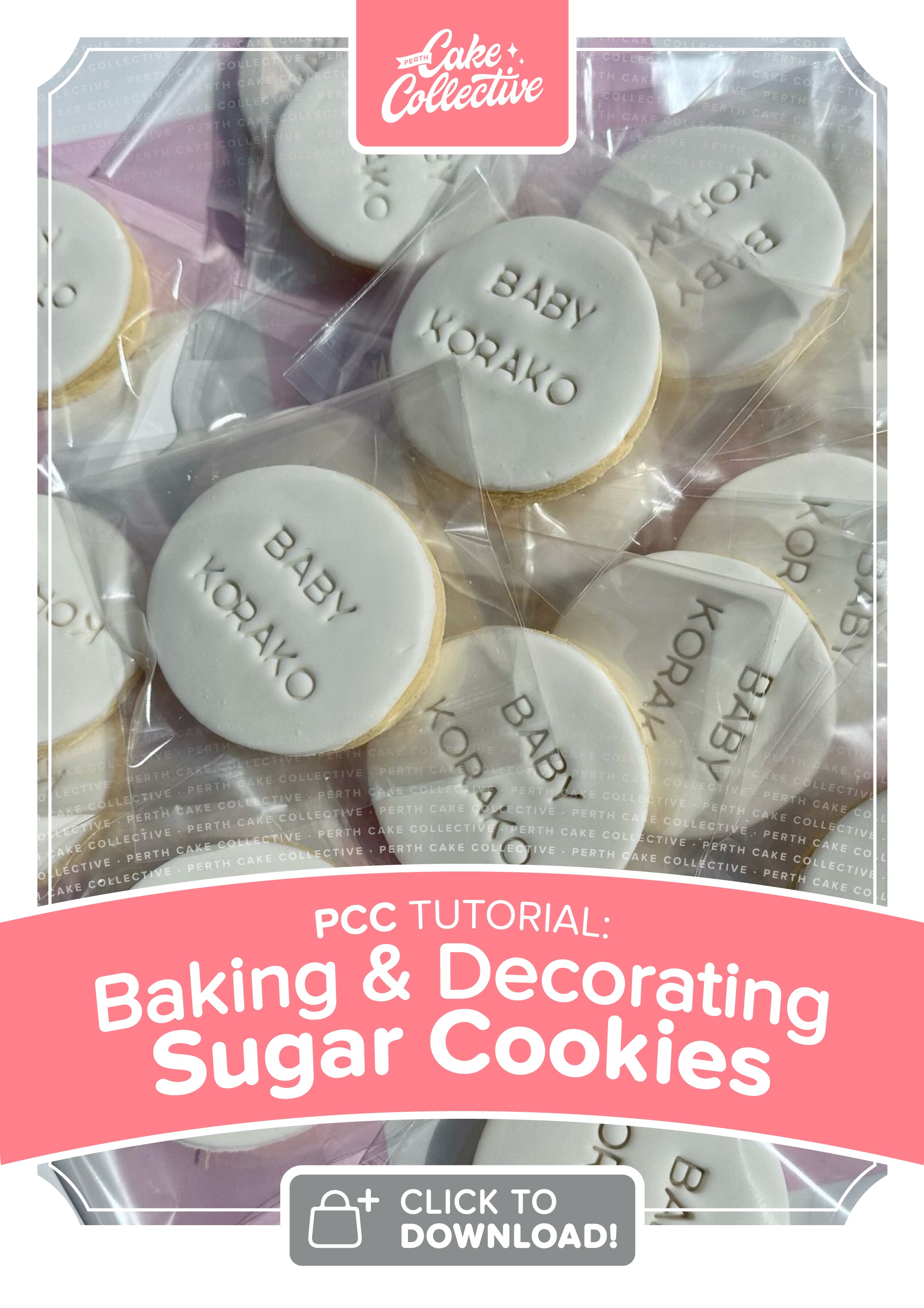 Sugar Cookies - Recipe & Decorating Tutorial - $22