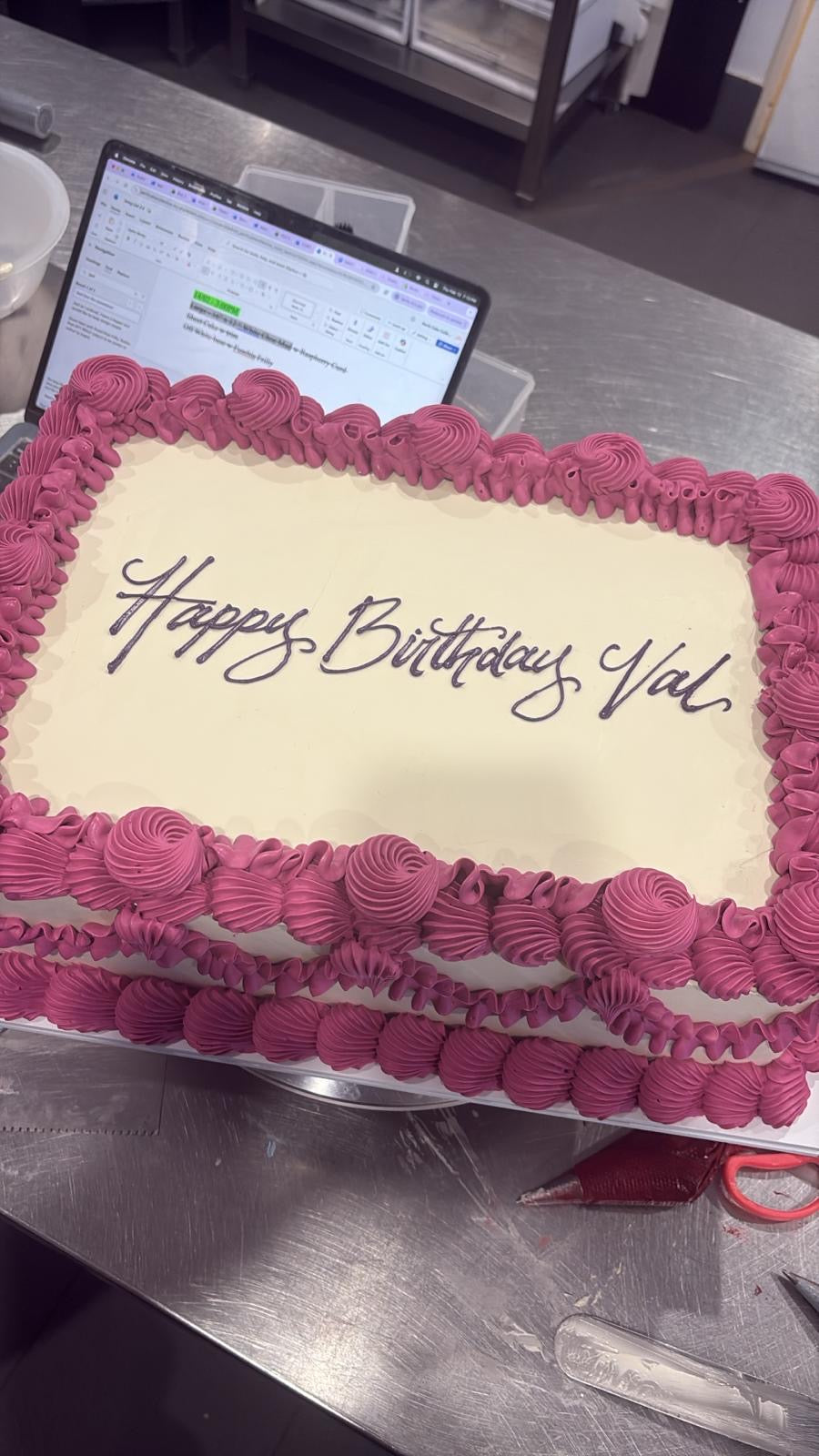 Sheet Cake - From $480