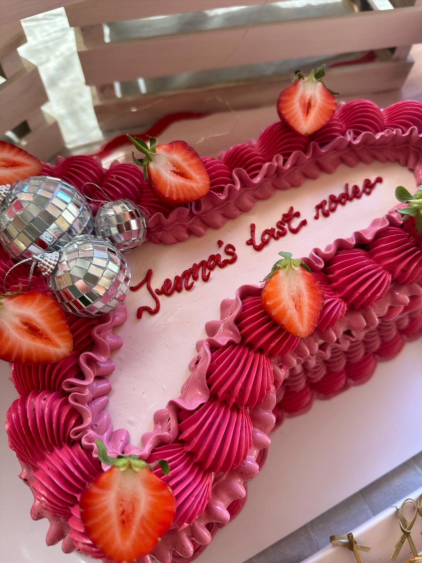 Retro Penis Cake - $195