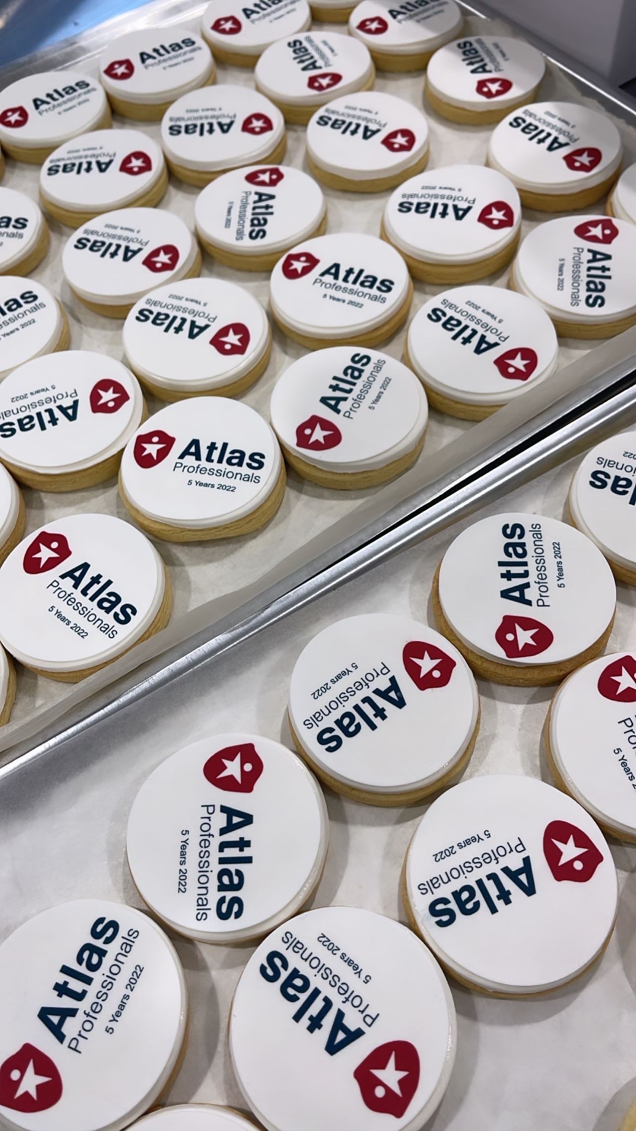 Corporate cookies Atlas Perth Cookies Edible Image