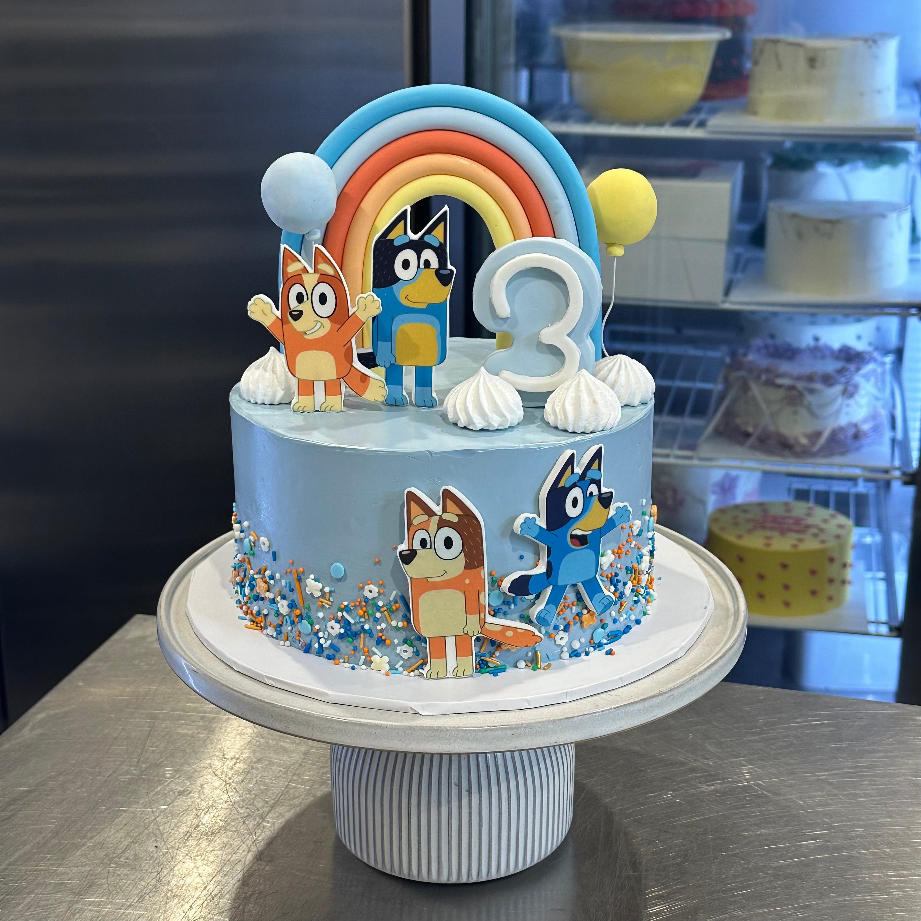 Blue Dog Cake - From $99