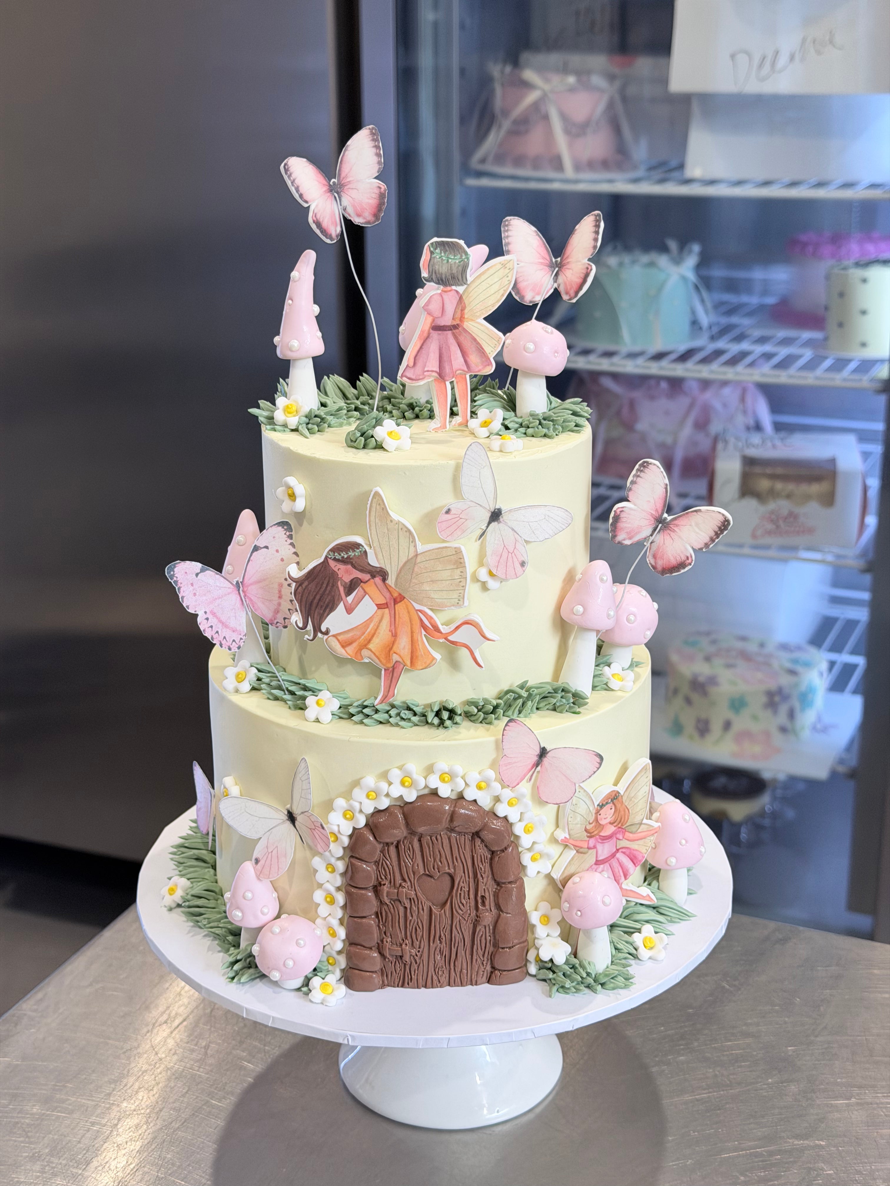 Fairy Garden Cake - From $150