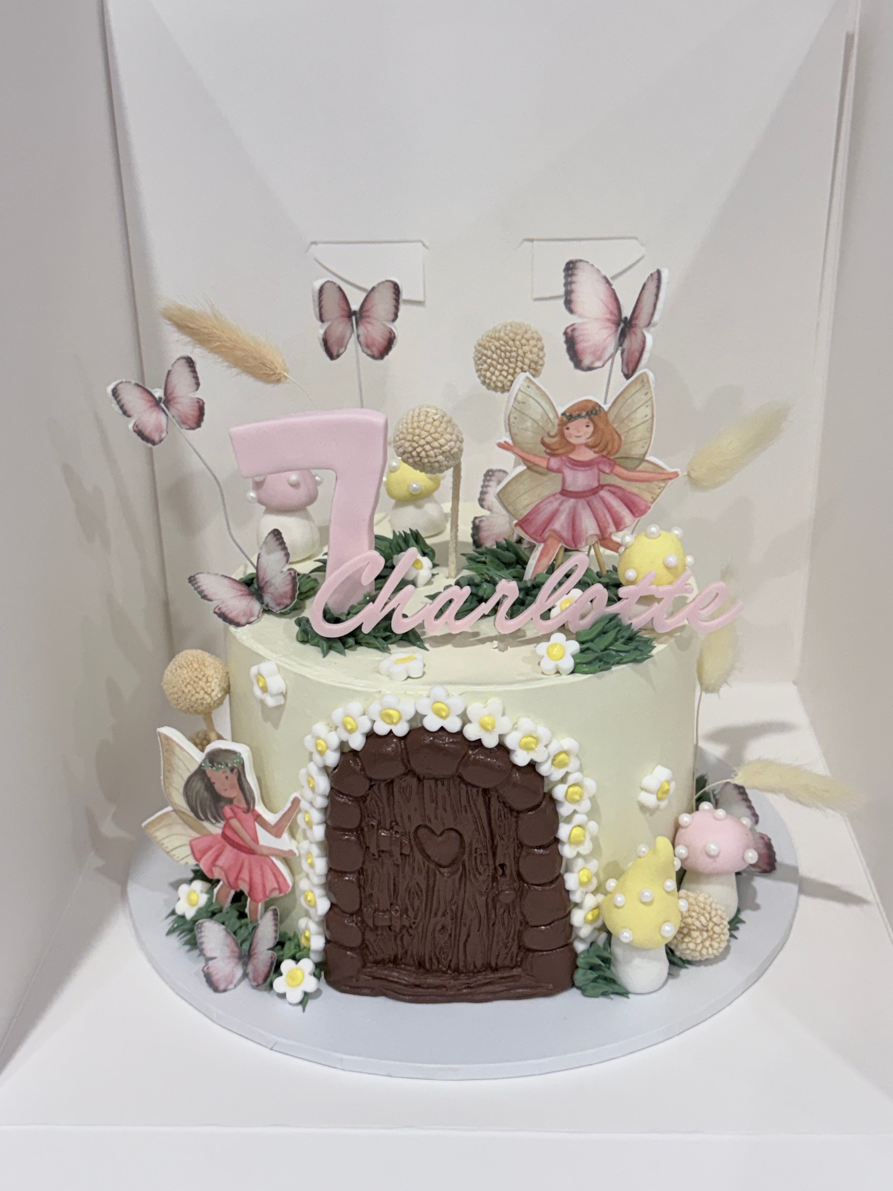 Fairy Garden Cake - From $250