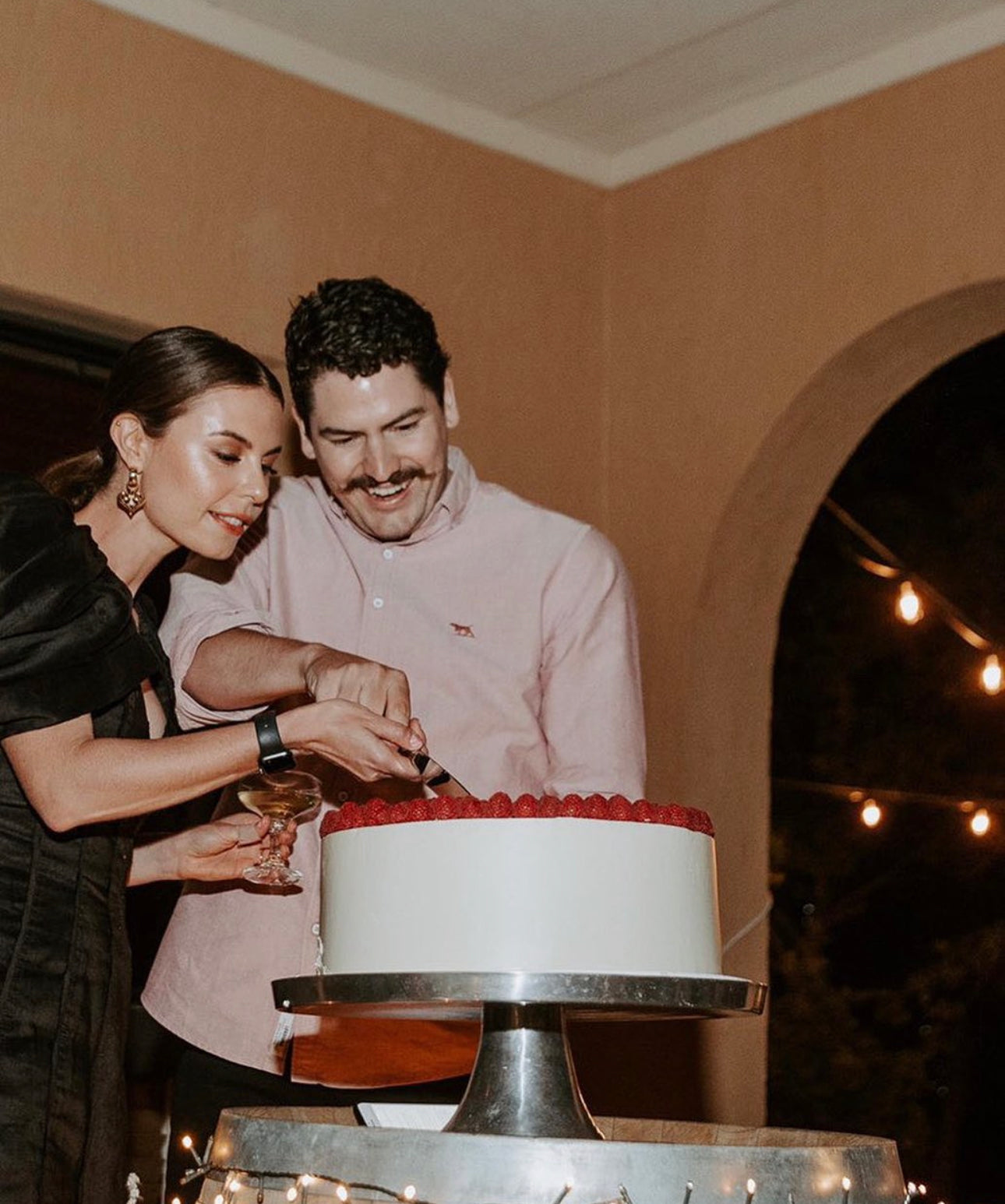 Fresh Raspberry Cake - From $80