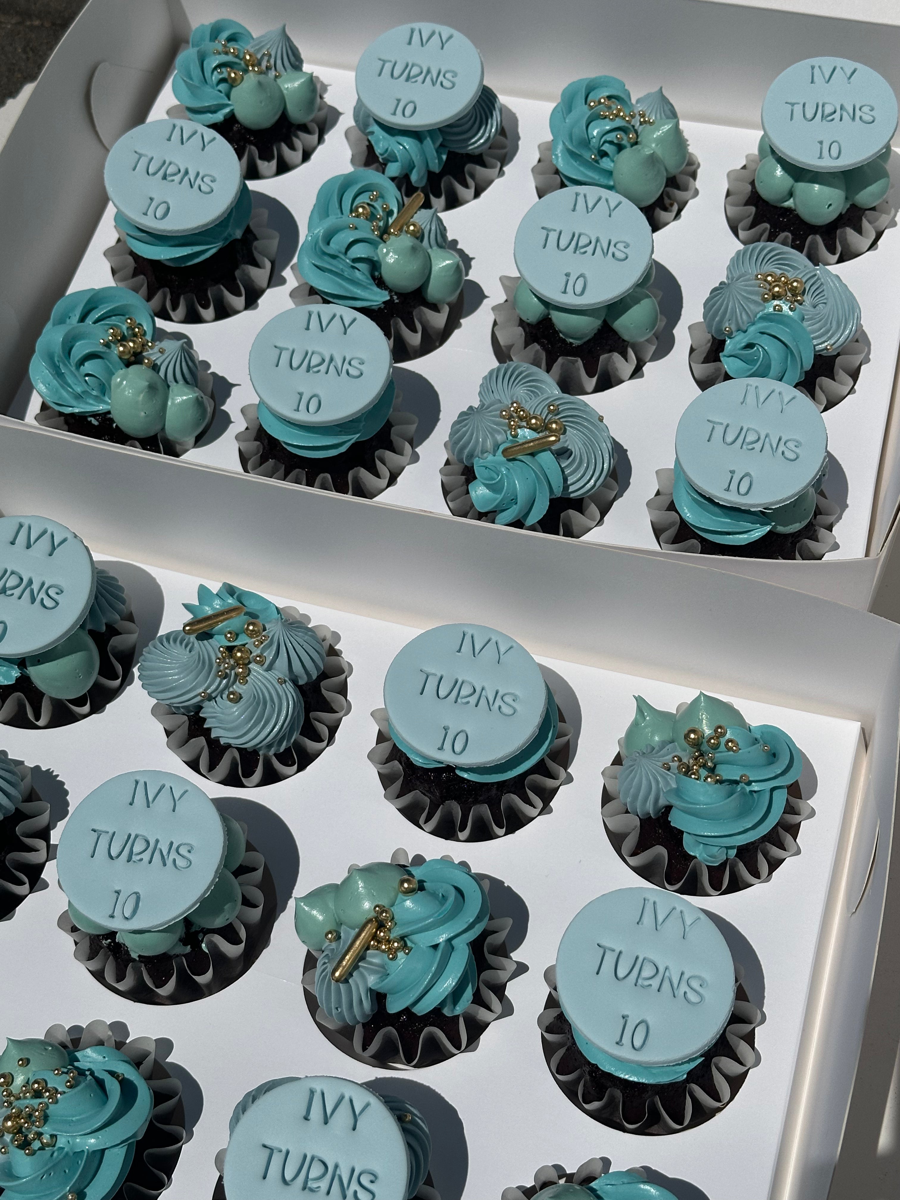 Cupcakes with Discs - From $80