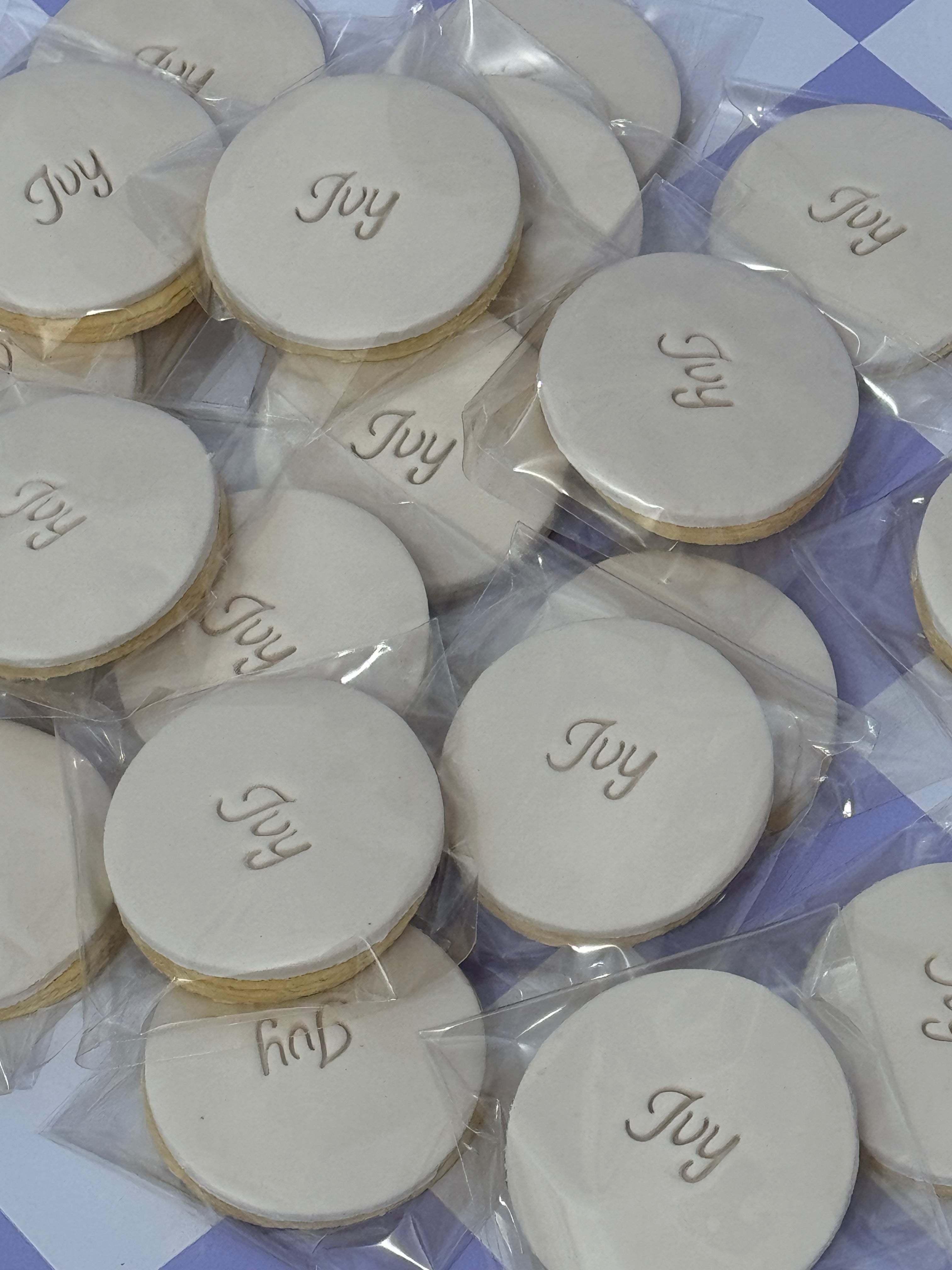 Custom Cookies (Min. of 100 from $6.95 each)