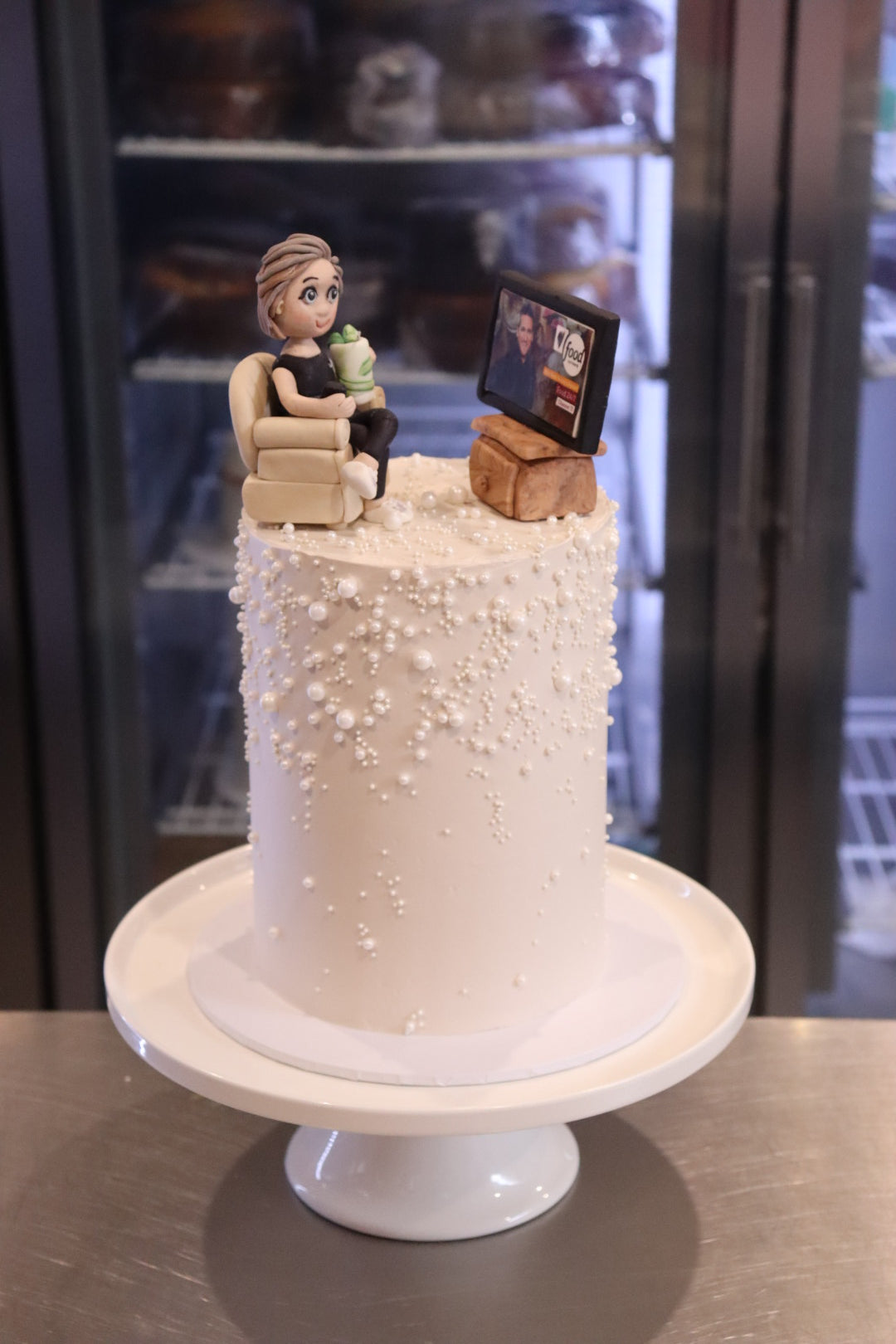 Scattered Pearl Cake - From $110
