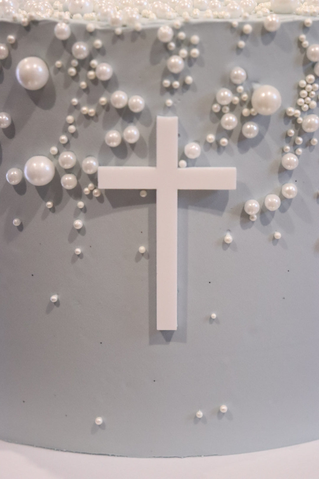 Baptism Pearl Cake - From $140