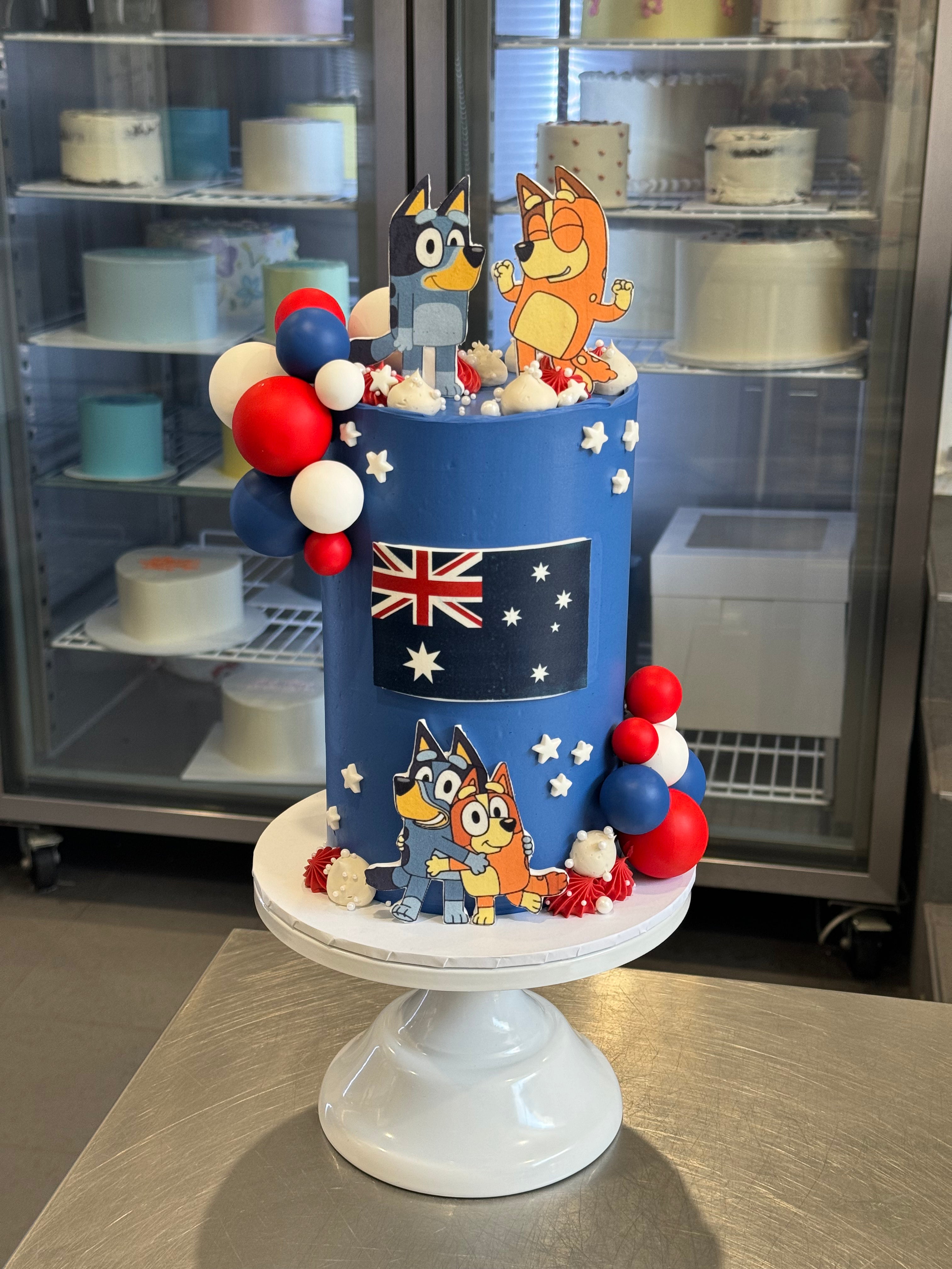 Blue Dog Cake - From $99