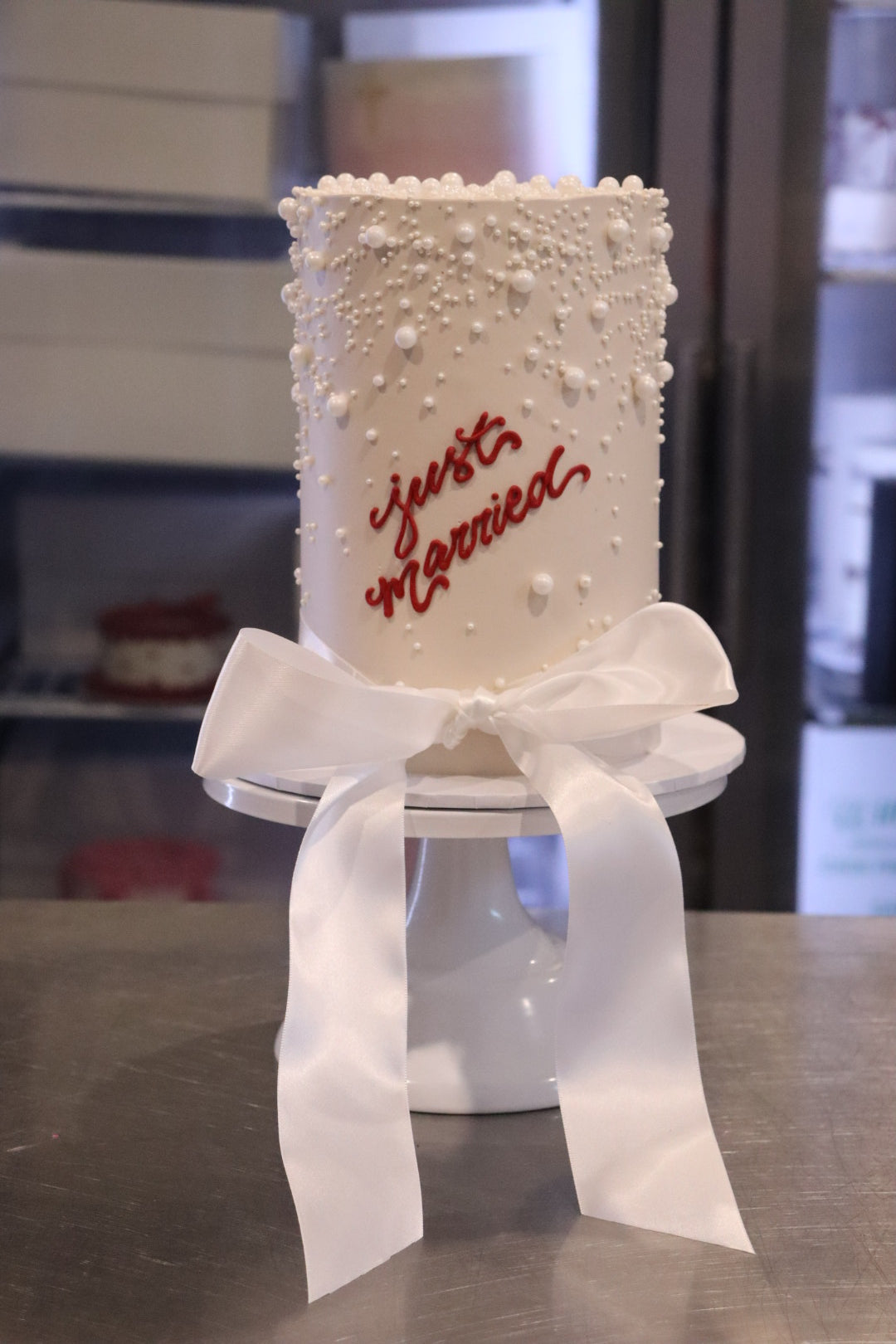 Scattered Pearl Cake - From $110