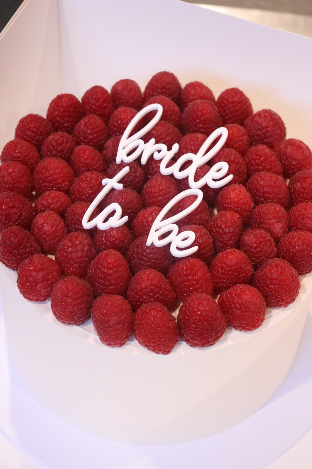 Fresh Raspberry Cake - From $150