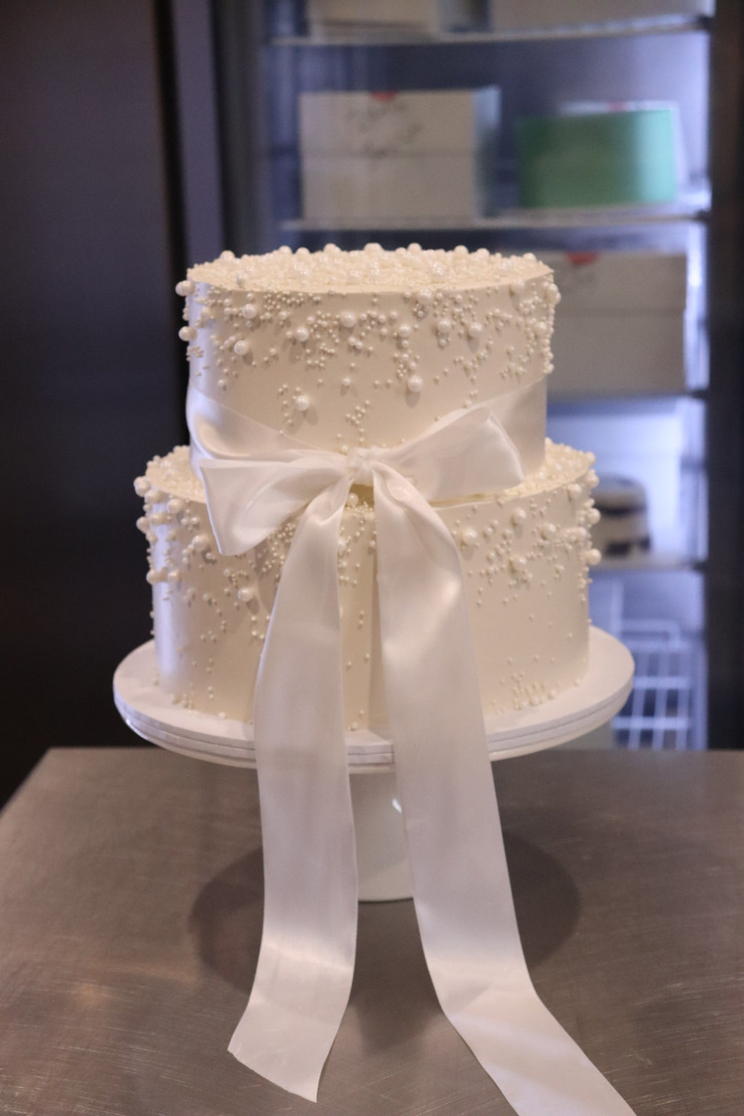 Scattered Pearl Cake - From $110