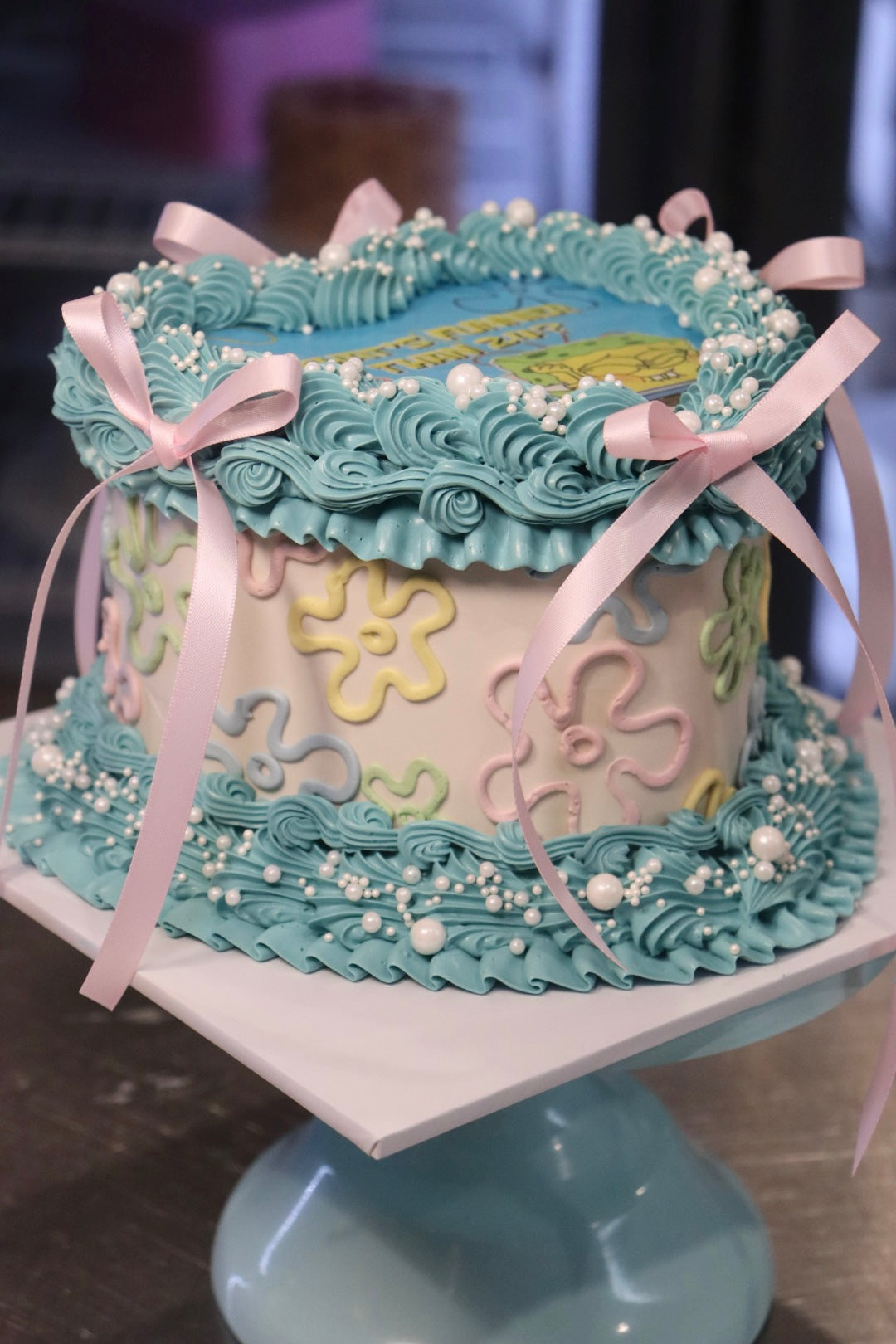 Burn-Away Retro Cake - From $210