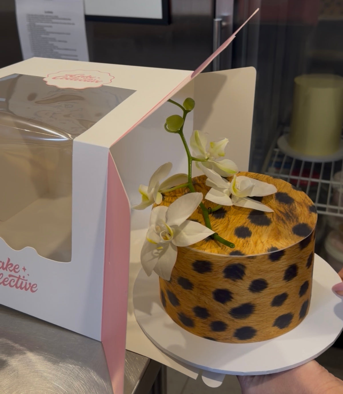 Retro Edible Print Cake - From $130