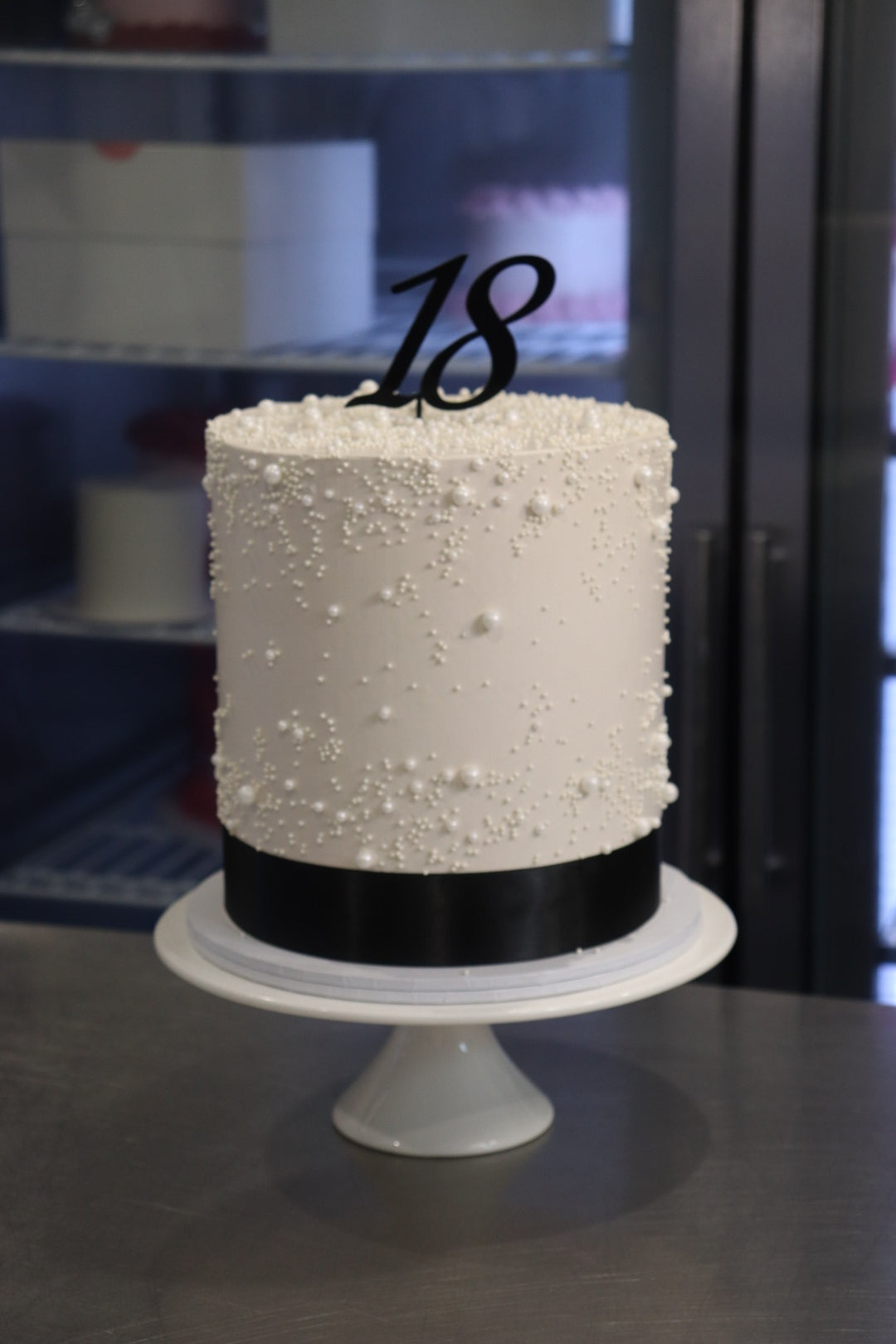 Scattered Pearl Cake - From $110