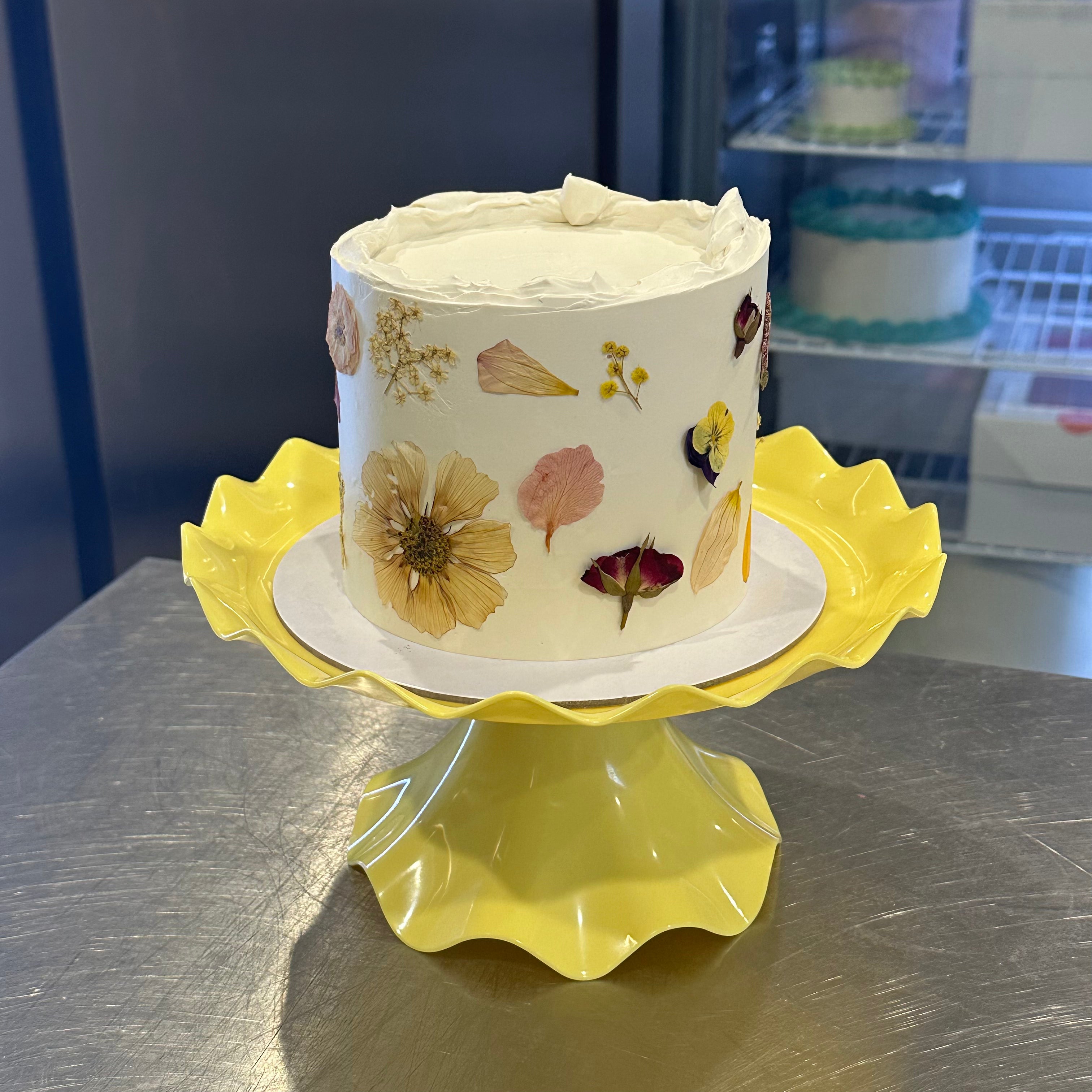 Pressed Flower Cake - From $300