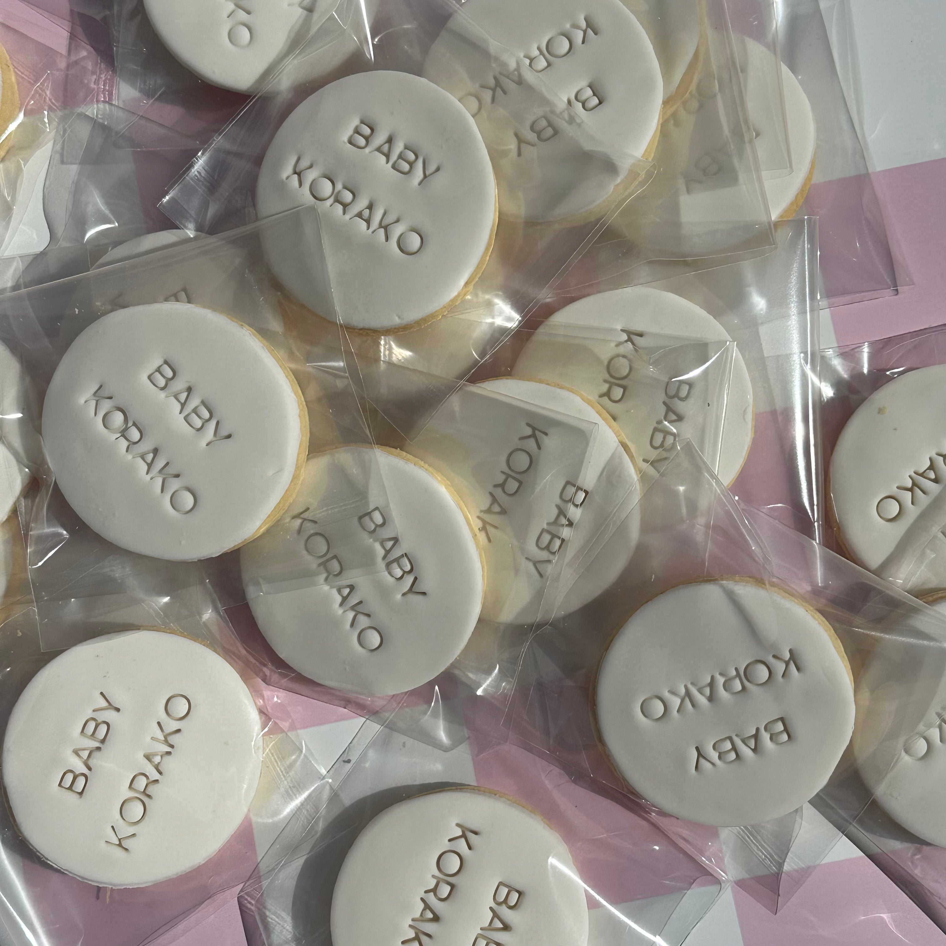 Custom Cookies (Min. of 20) - From $4.50