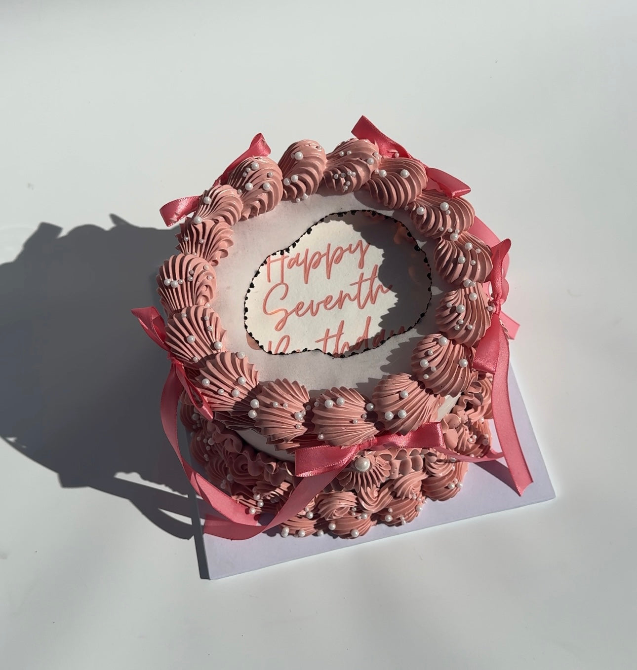 Burn-Away Retro Cake - From $165