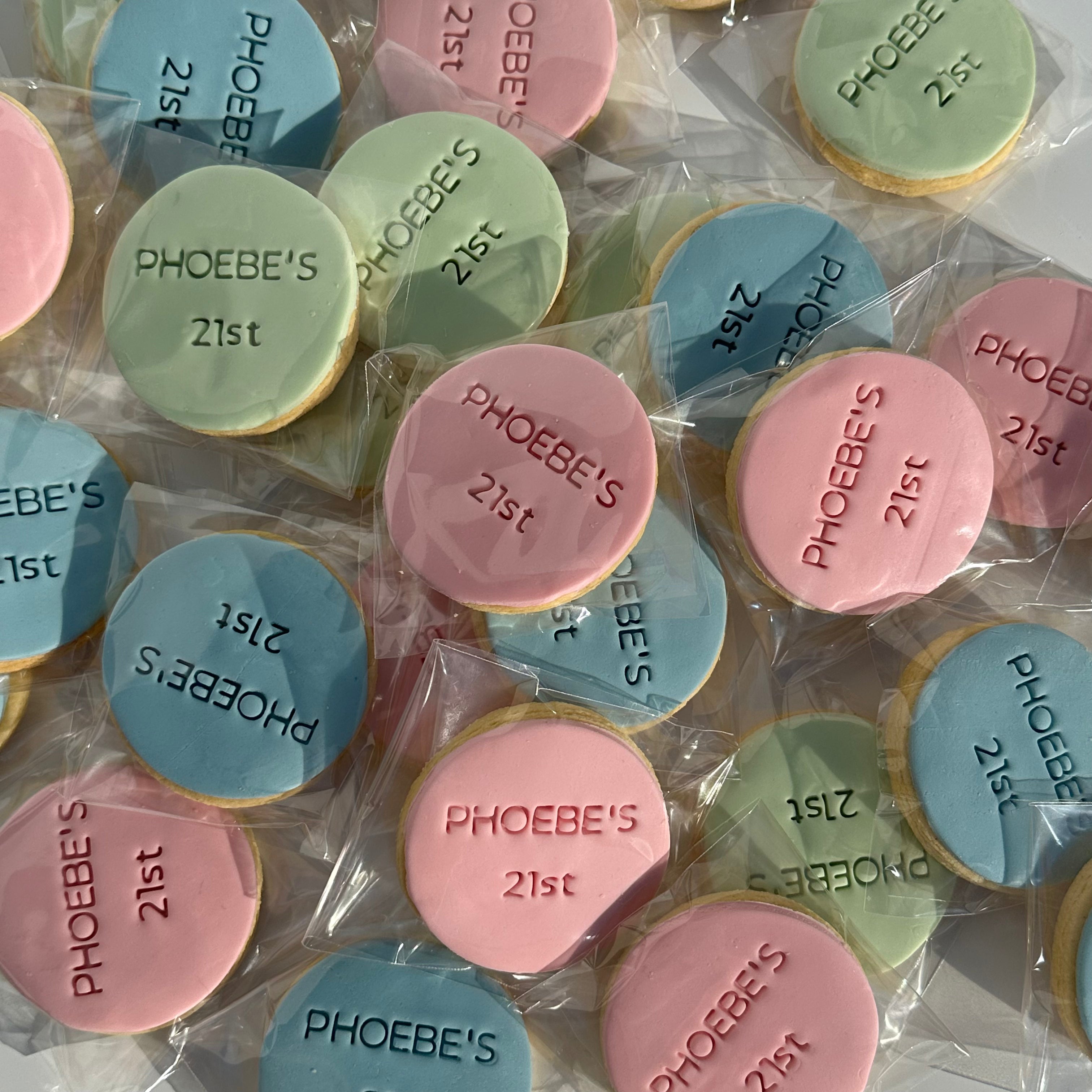Custom Cookies (Min. of 20) - From $4.50