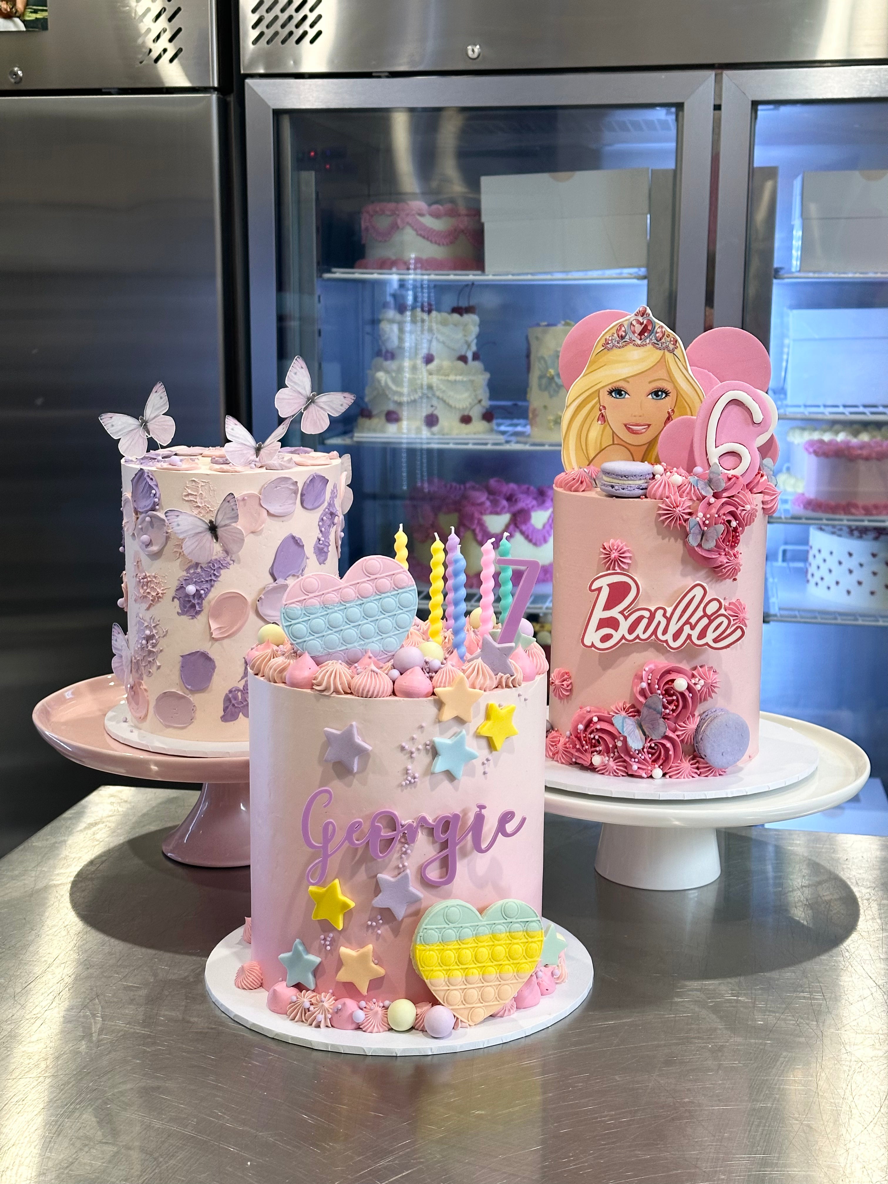 Pink Doll Cake - From $250