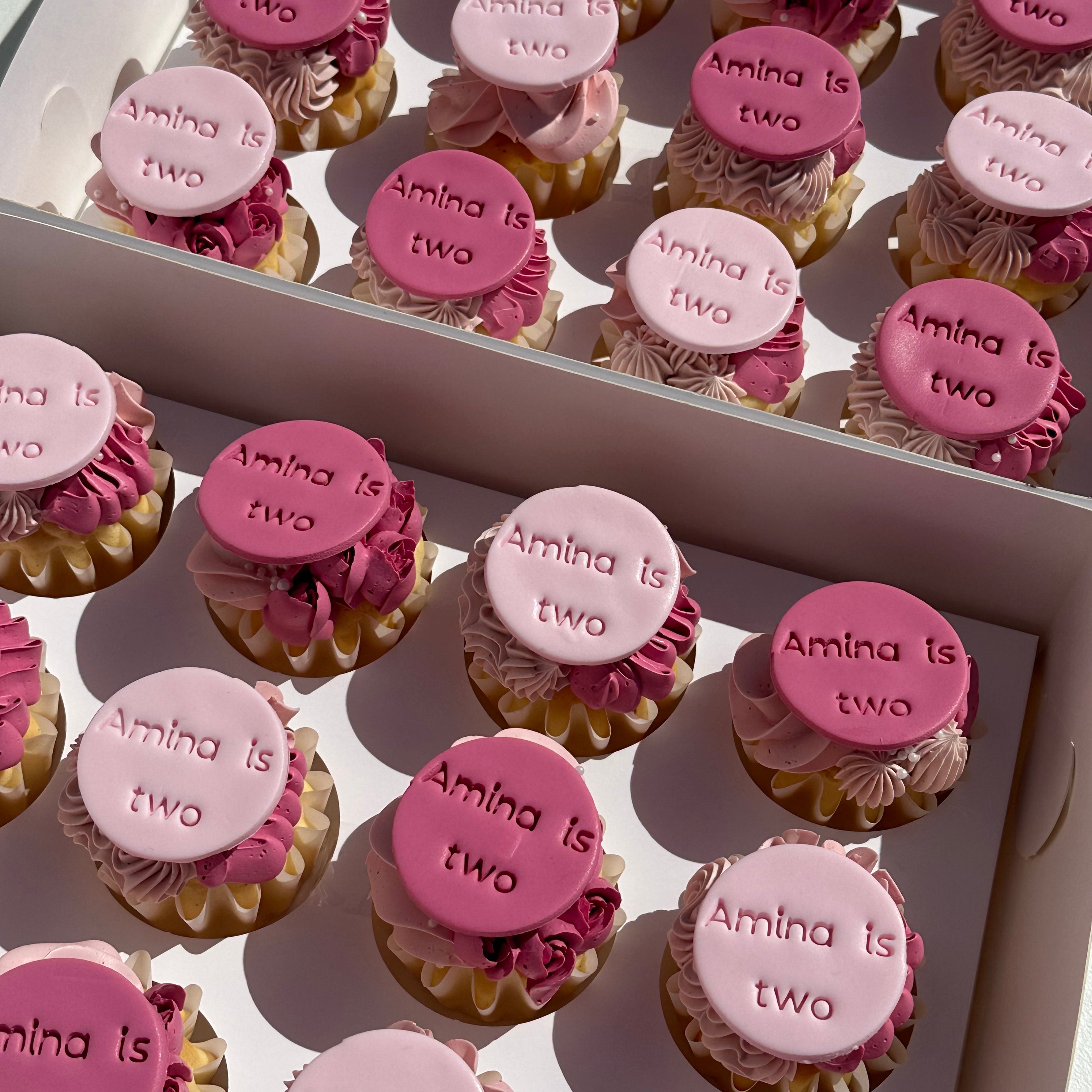 Cupcakes with Discs - From $80