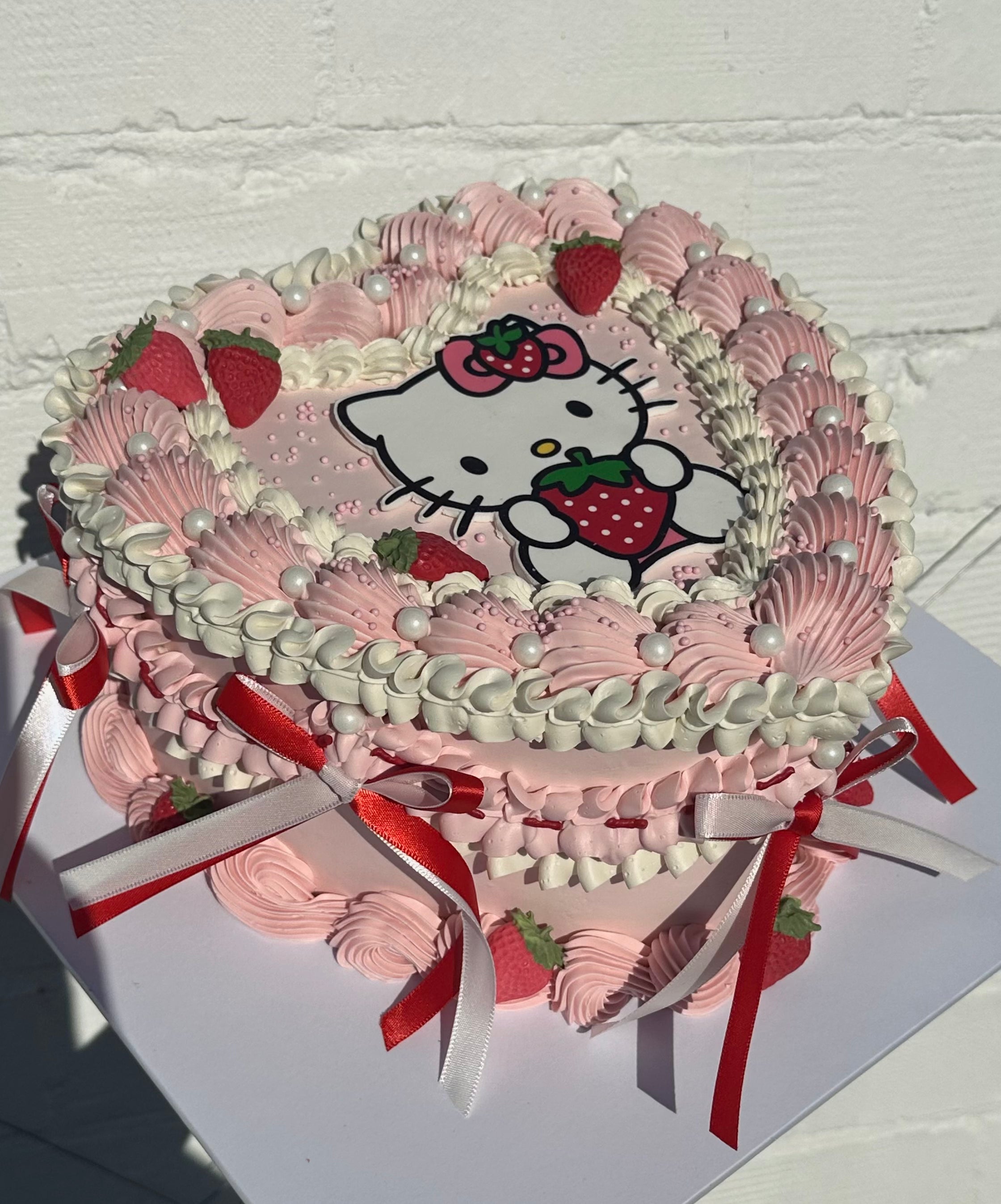 Hello Kitty Sweetheart Cake - From $207