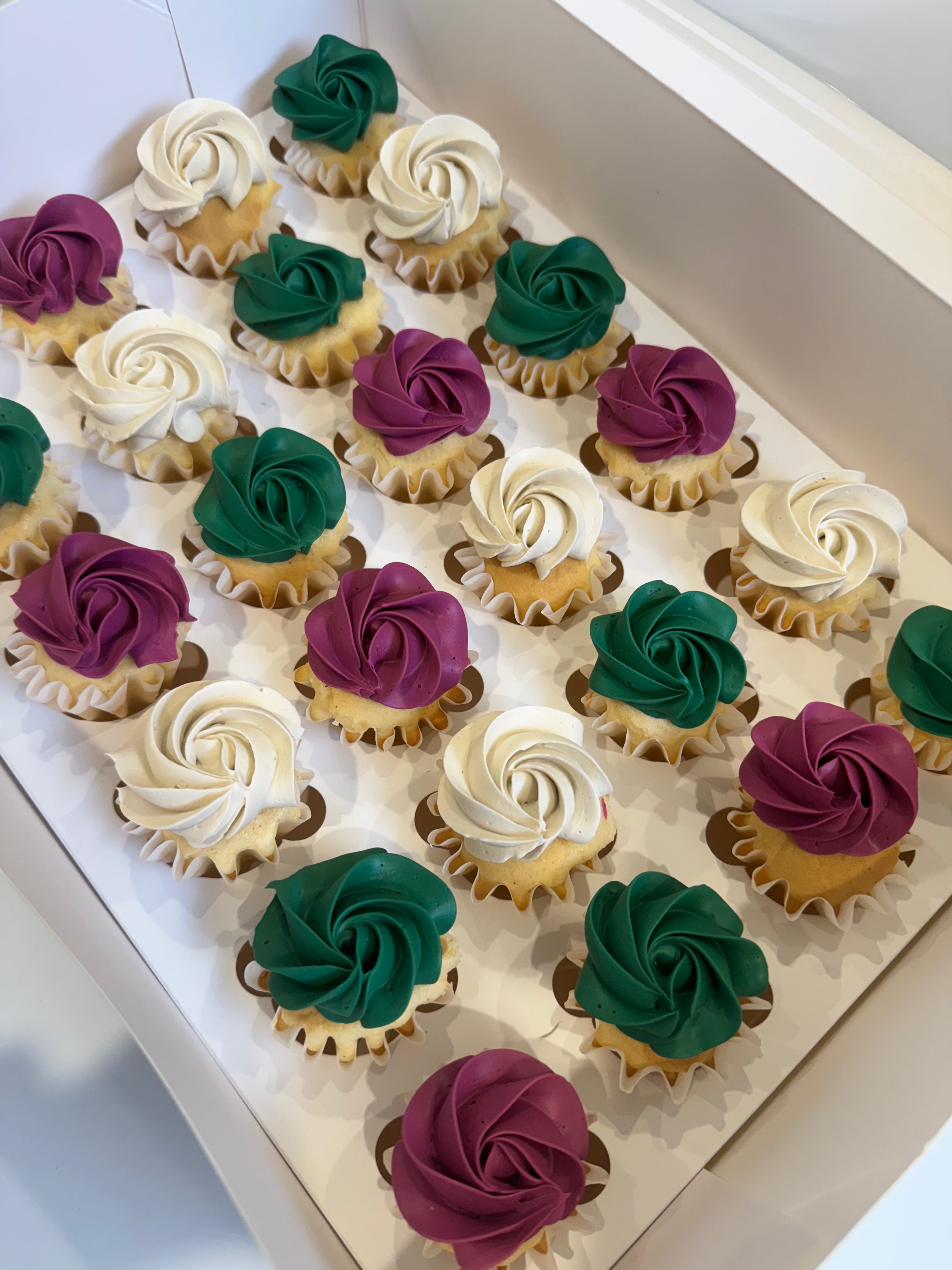 The Minimalist Cupcakes (Bite-Size) - From $80