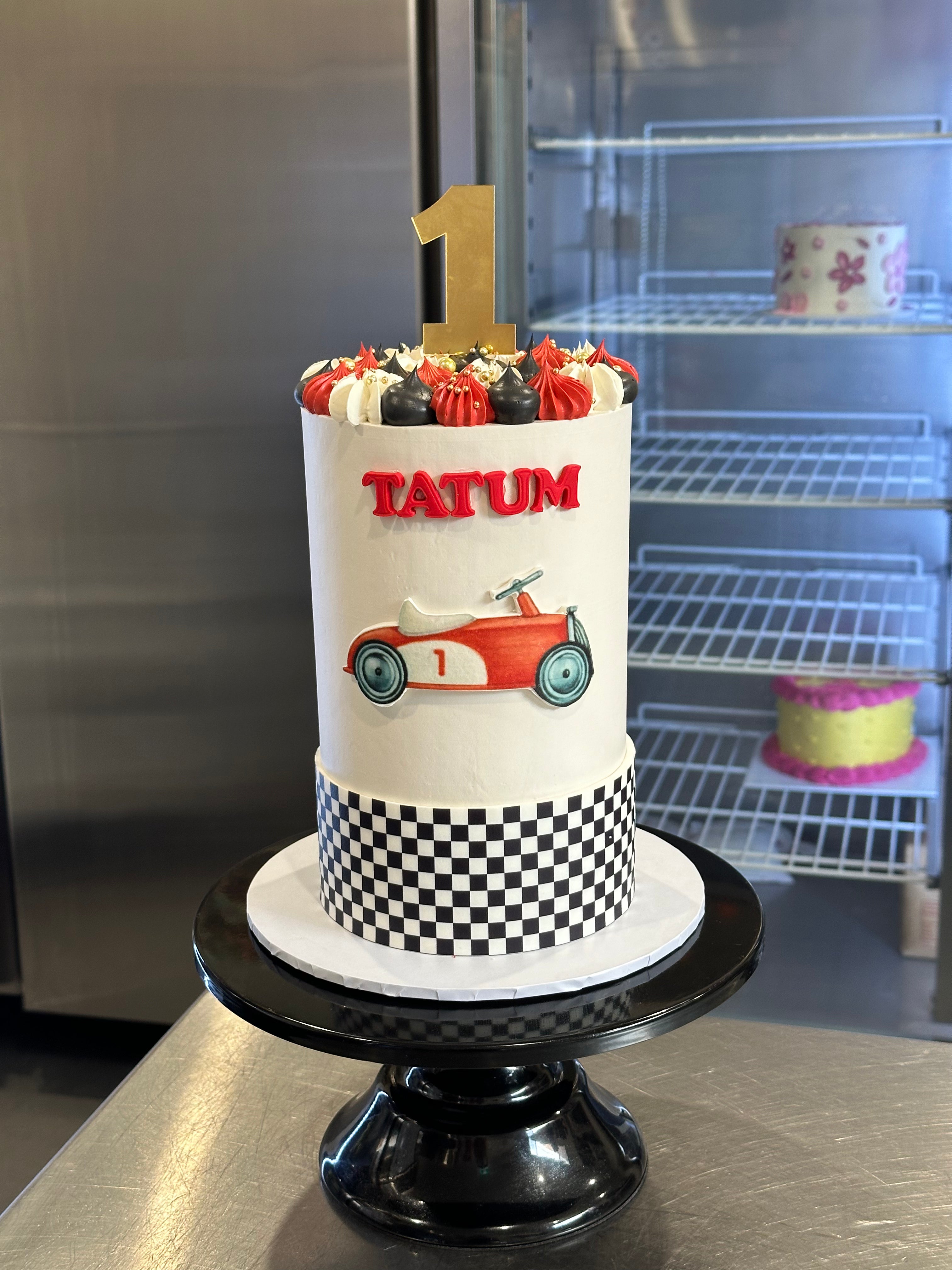 TWO Fast Race Car Cake - From $200