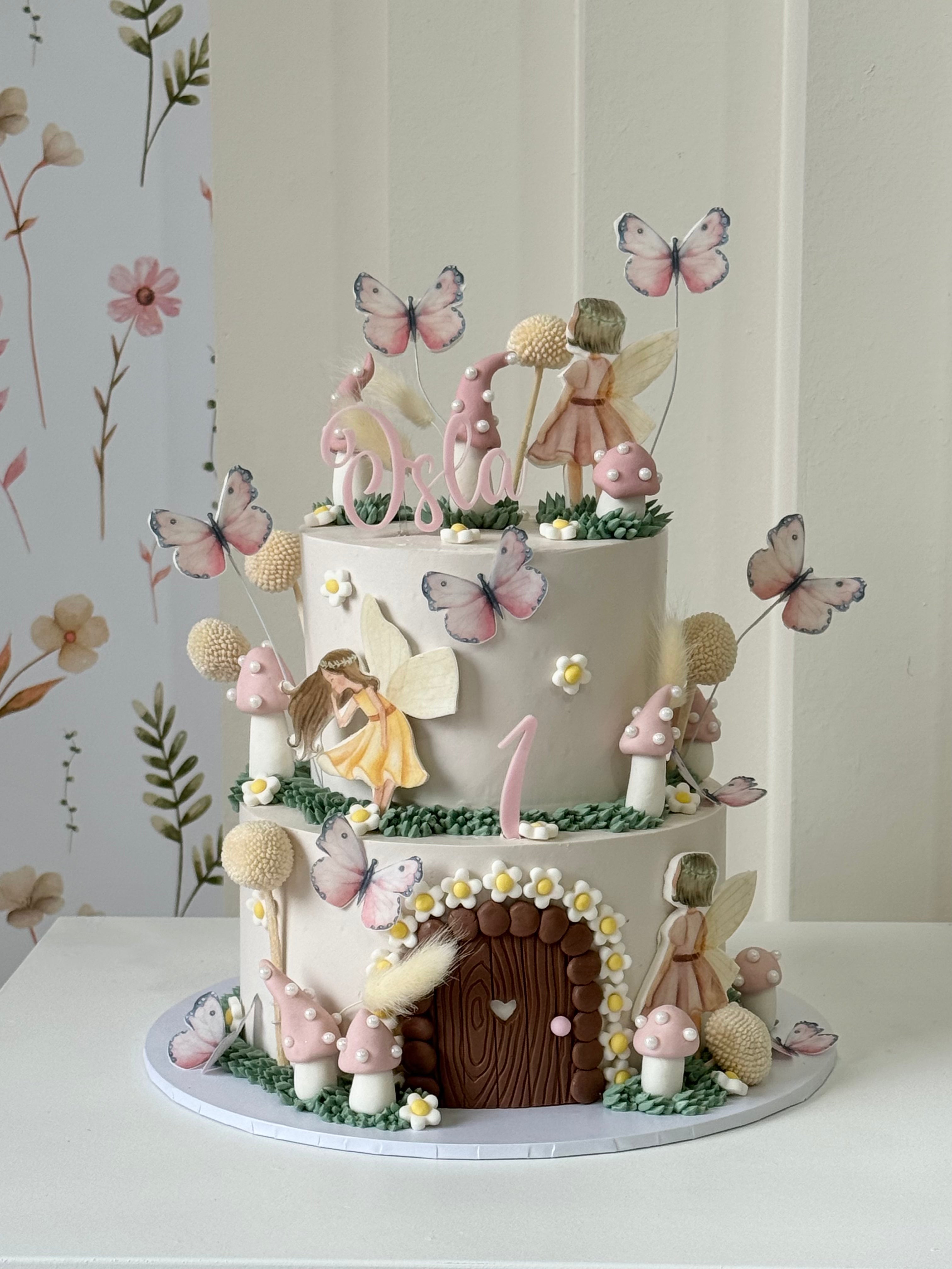 Fairy Garden Cake - From $150