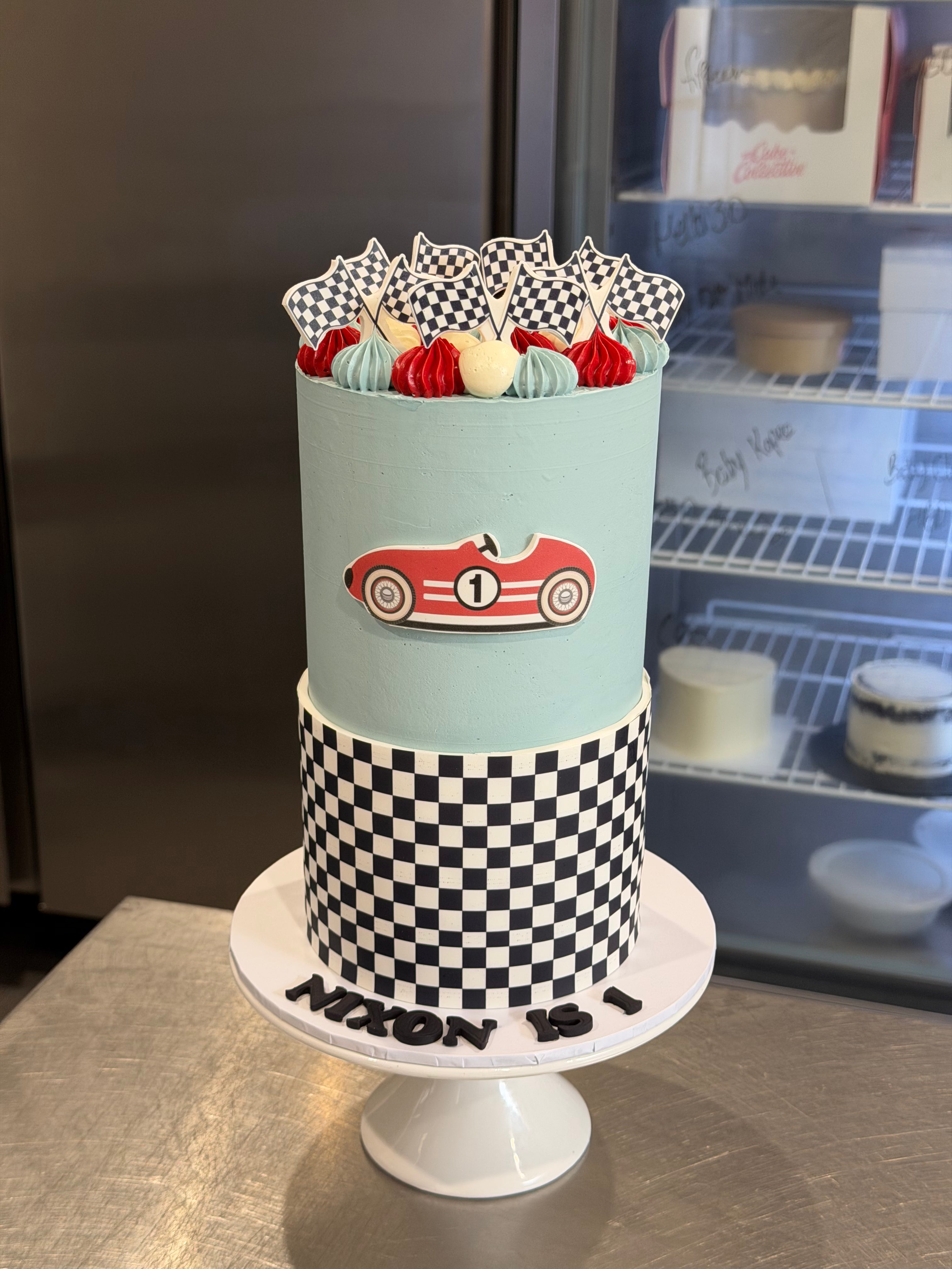 TWO Fast Race Car Cake - From $200