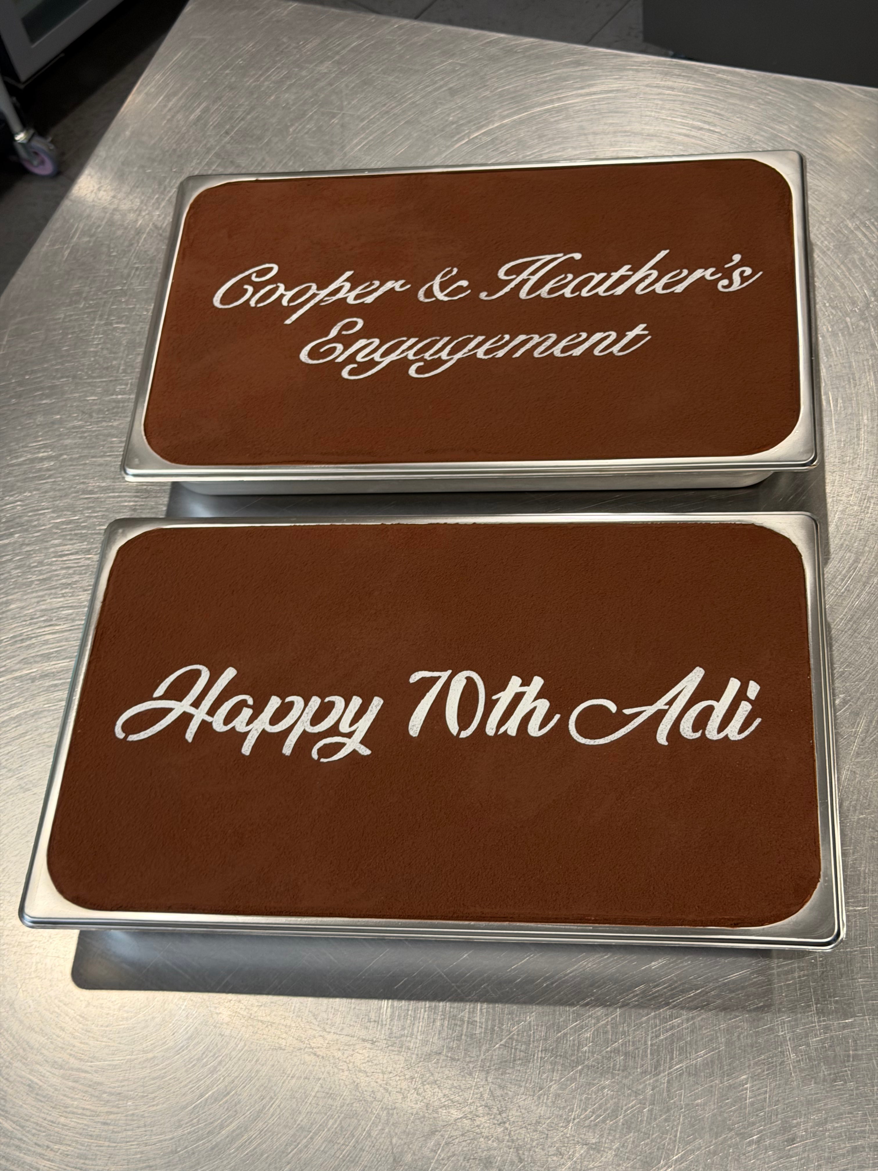 53cm Rectangle Tiramisu Tray