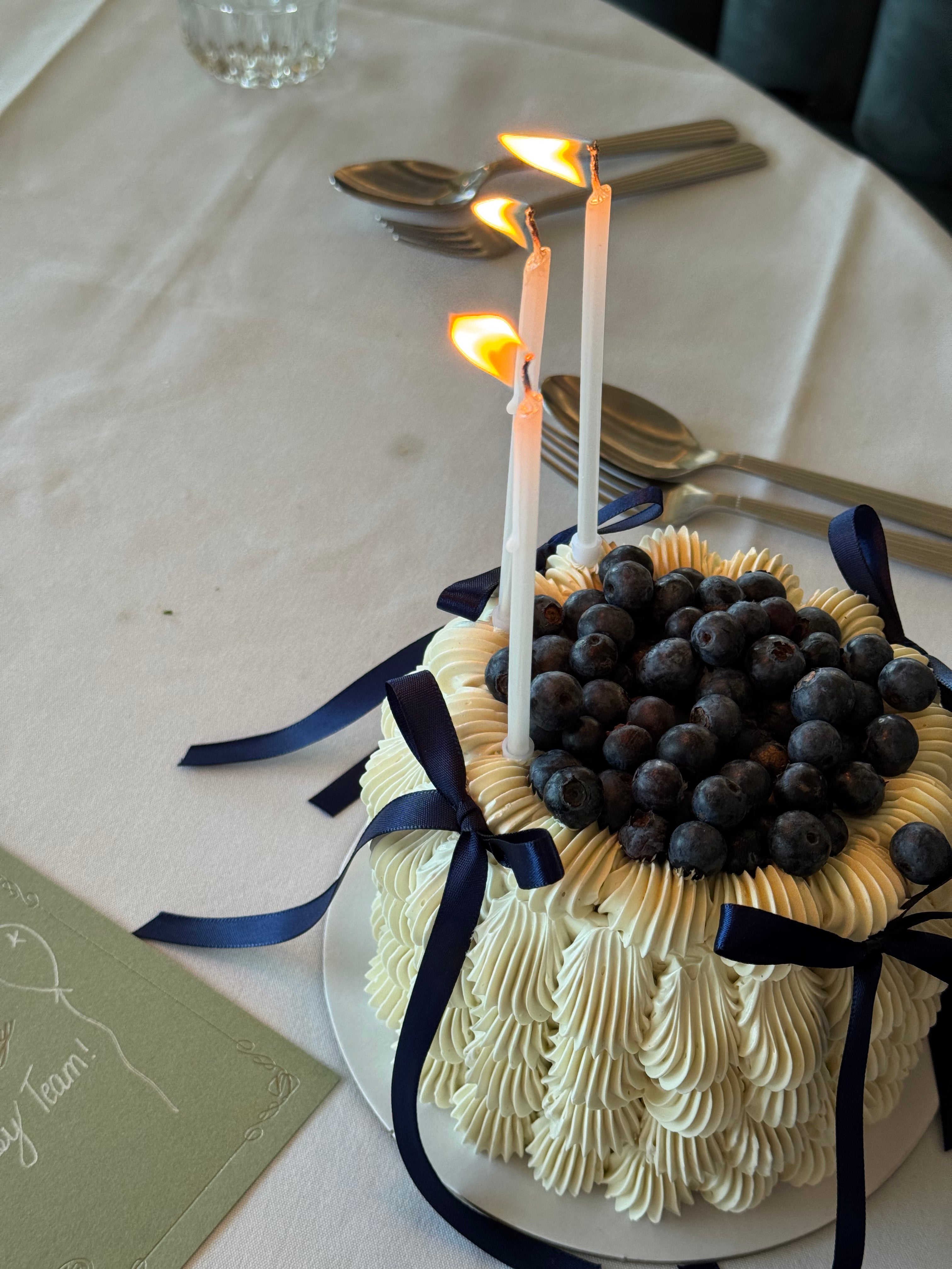 Fresh Blueberry Cake - From $100