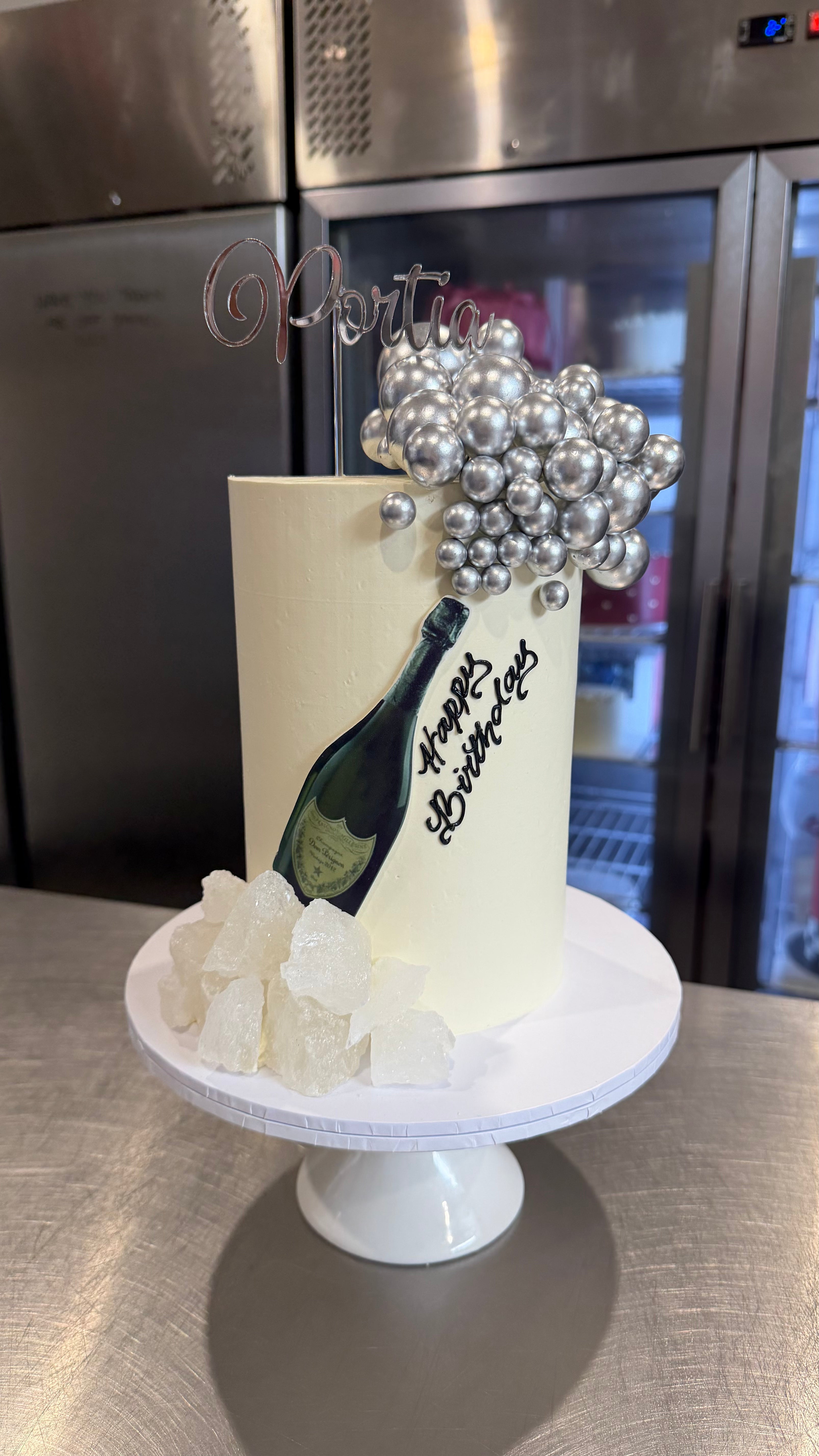 Champagne Bubbles Cake - From $395
