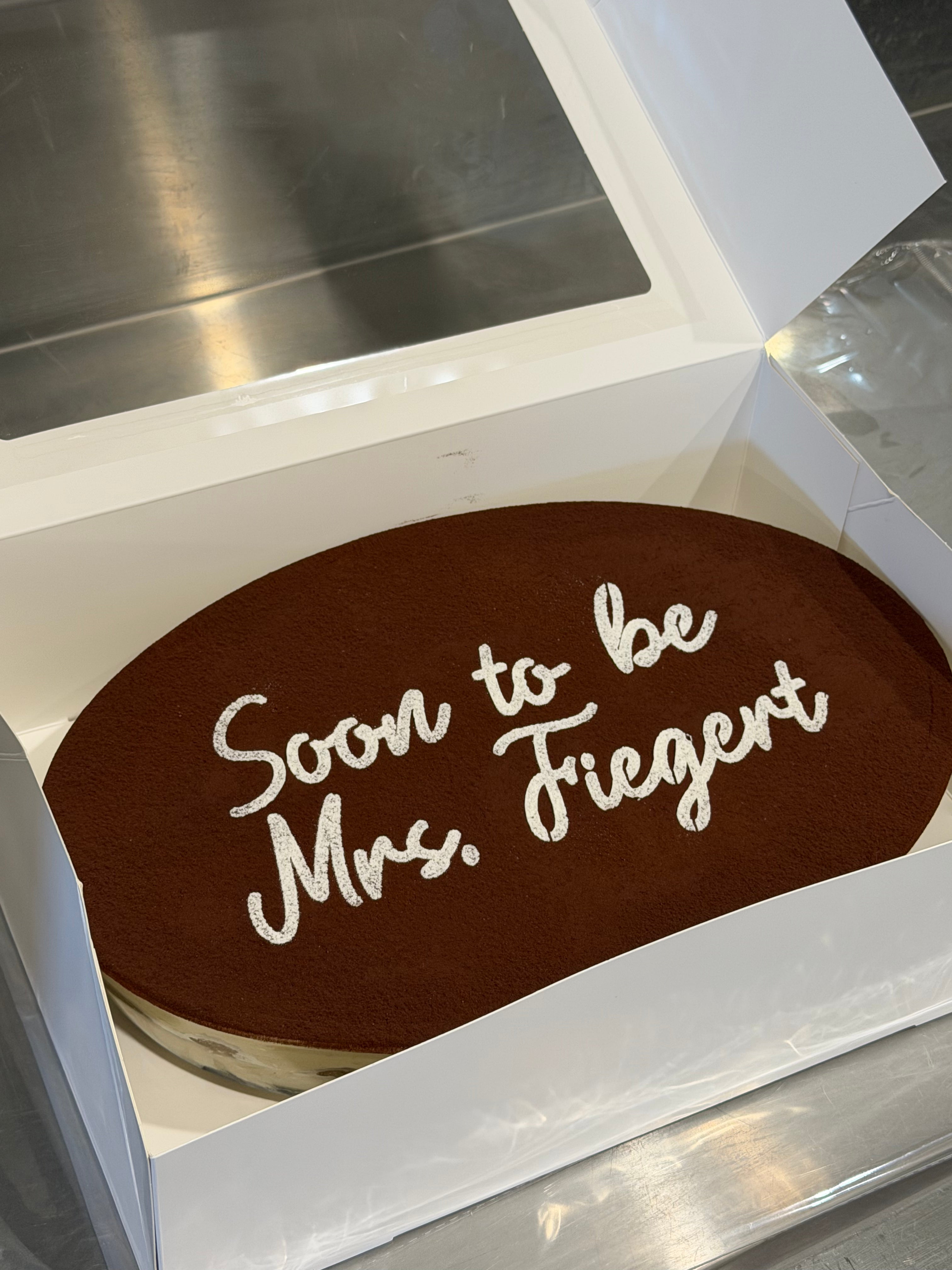 35cm Oval Tiramisu Glass Tray