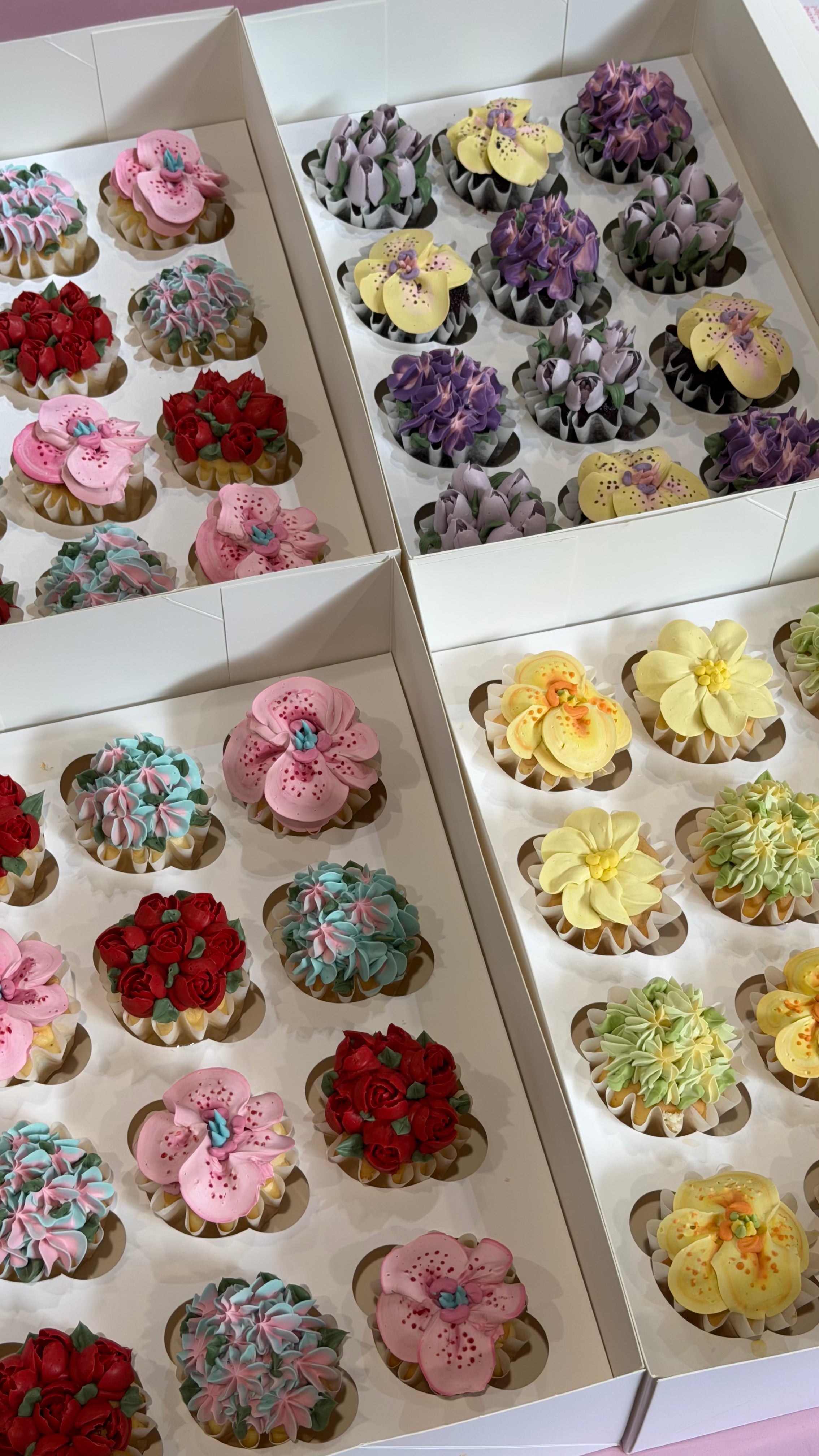 Floral Cupcakes - From $125
