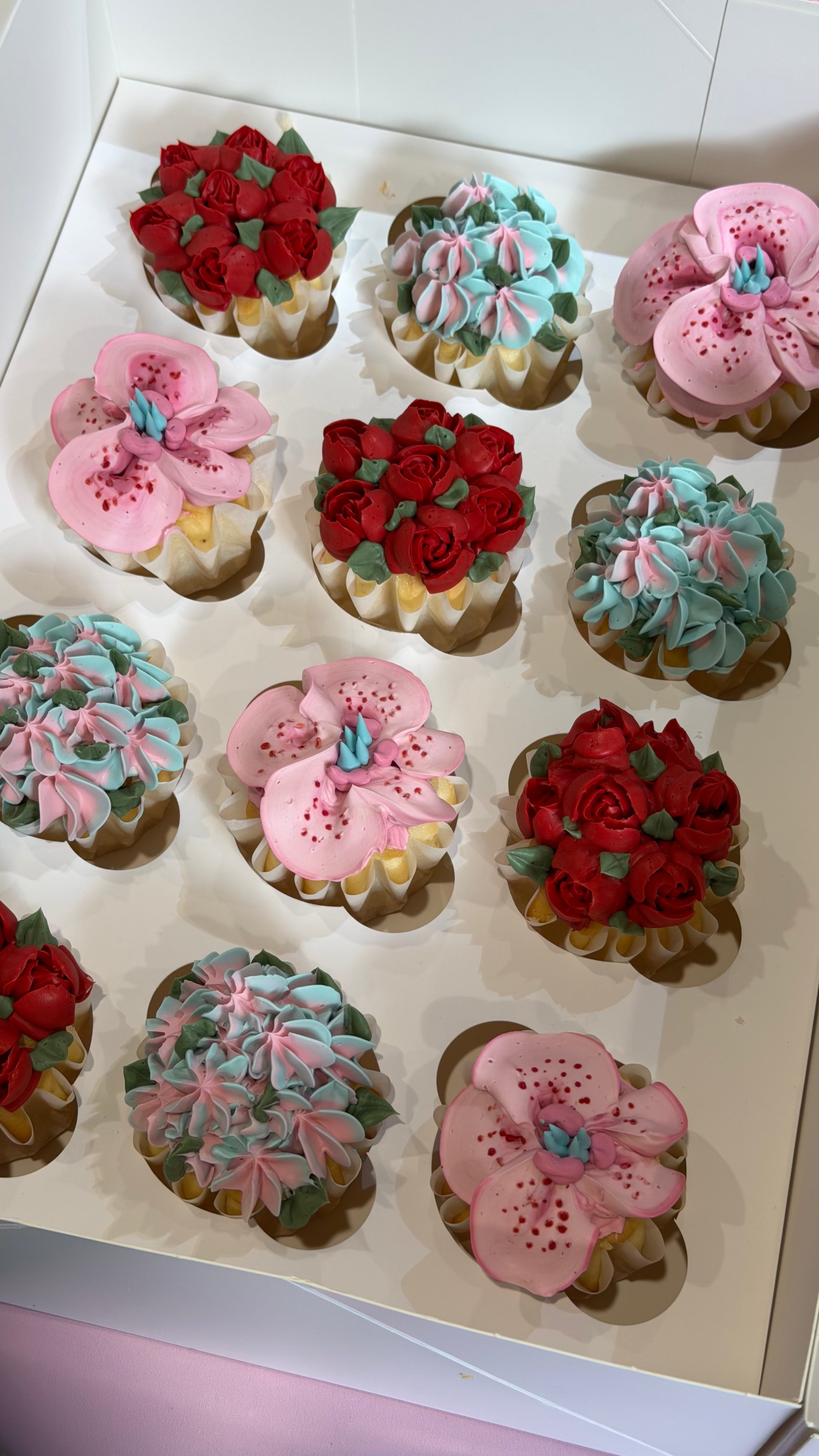 Floral Cupcakes - From $125