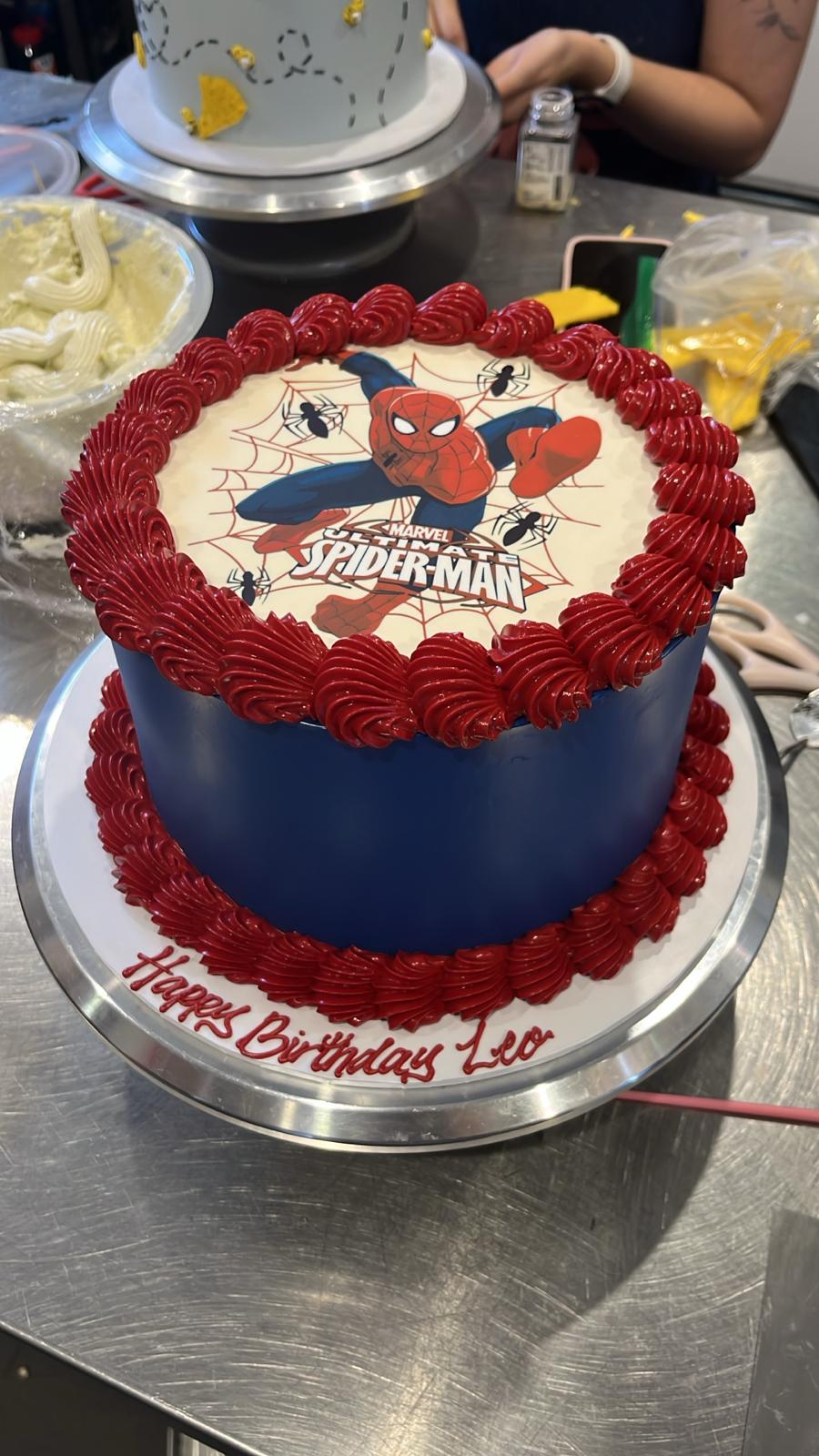 Retro Edible Image Cake - From $130
