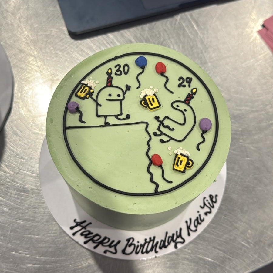 Piped Cartoon Cake - From $160