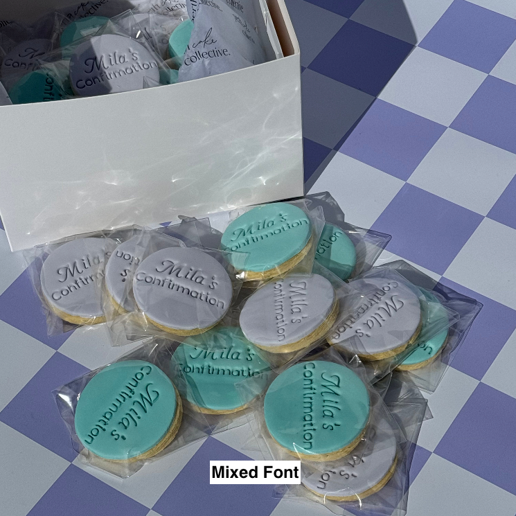 Custom Cookies (Min. of 100 from $6.95 each)