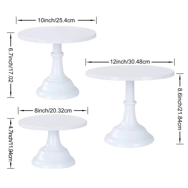 Cake Stand - 3 sizes - From $22
