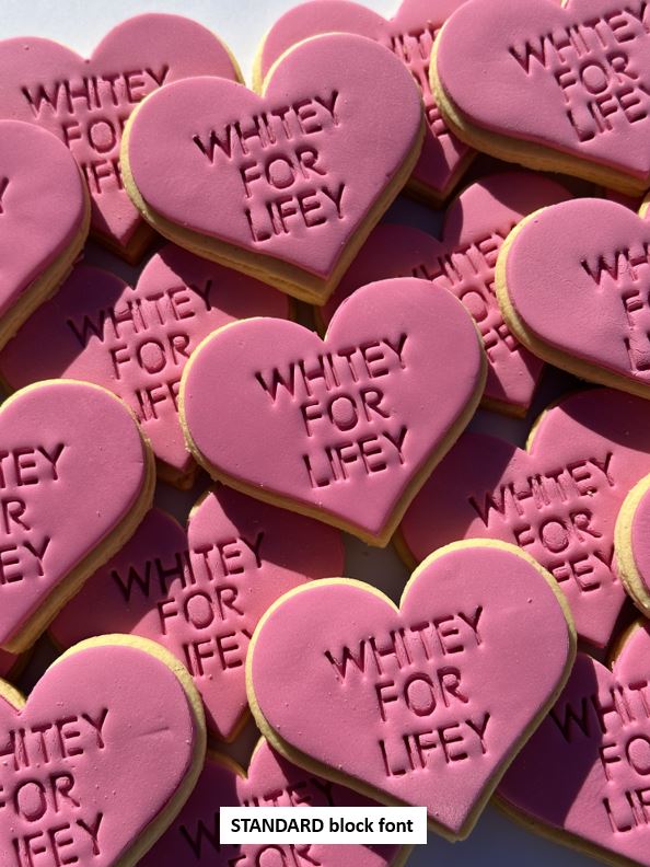Custom Cookies (Min. of 20) - From $4.50