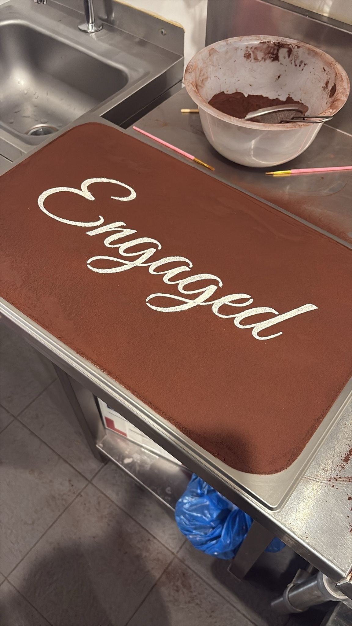 53cm Rectangle Tiramisu Tray