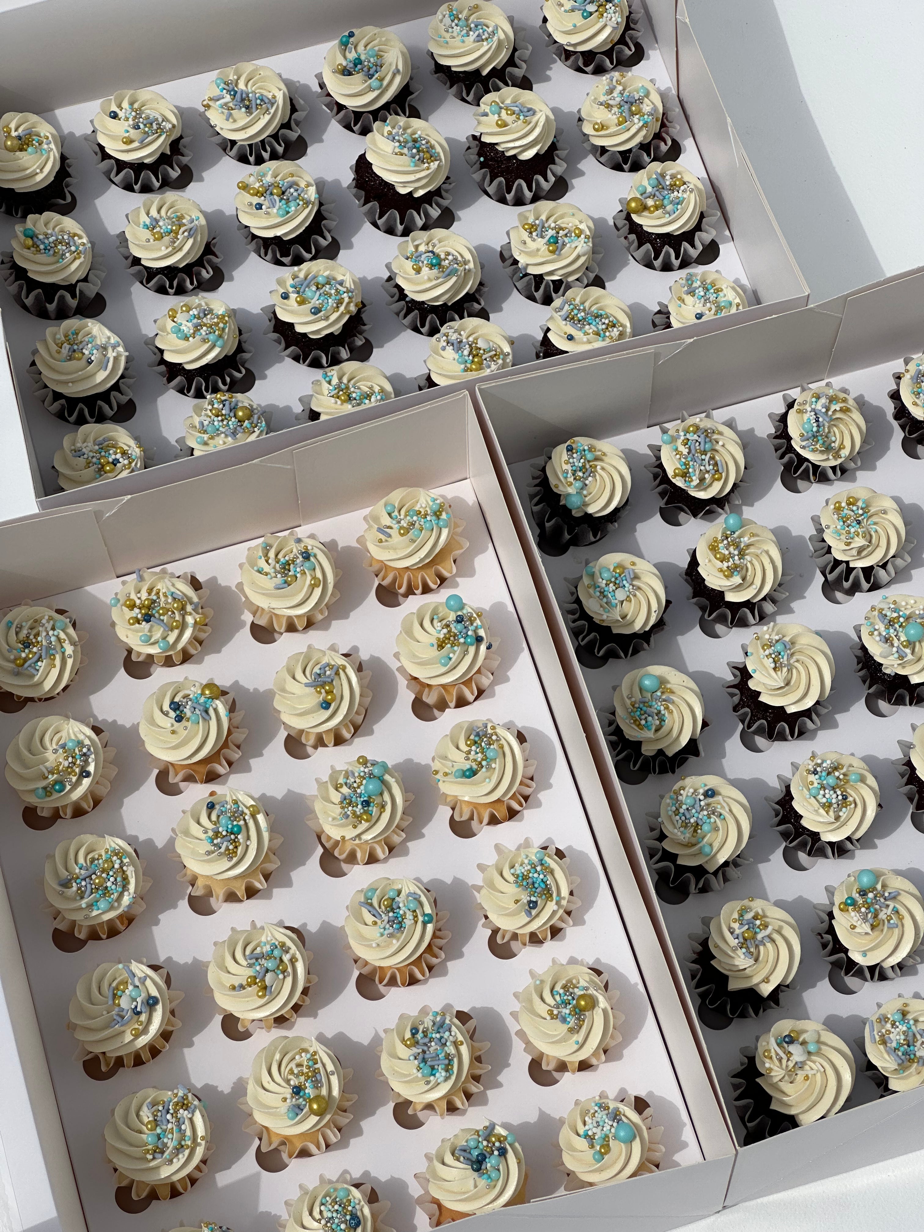 The Minimalist Cupcakes (Bite-Size) - From $72