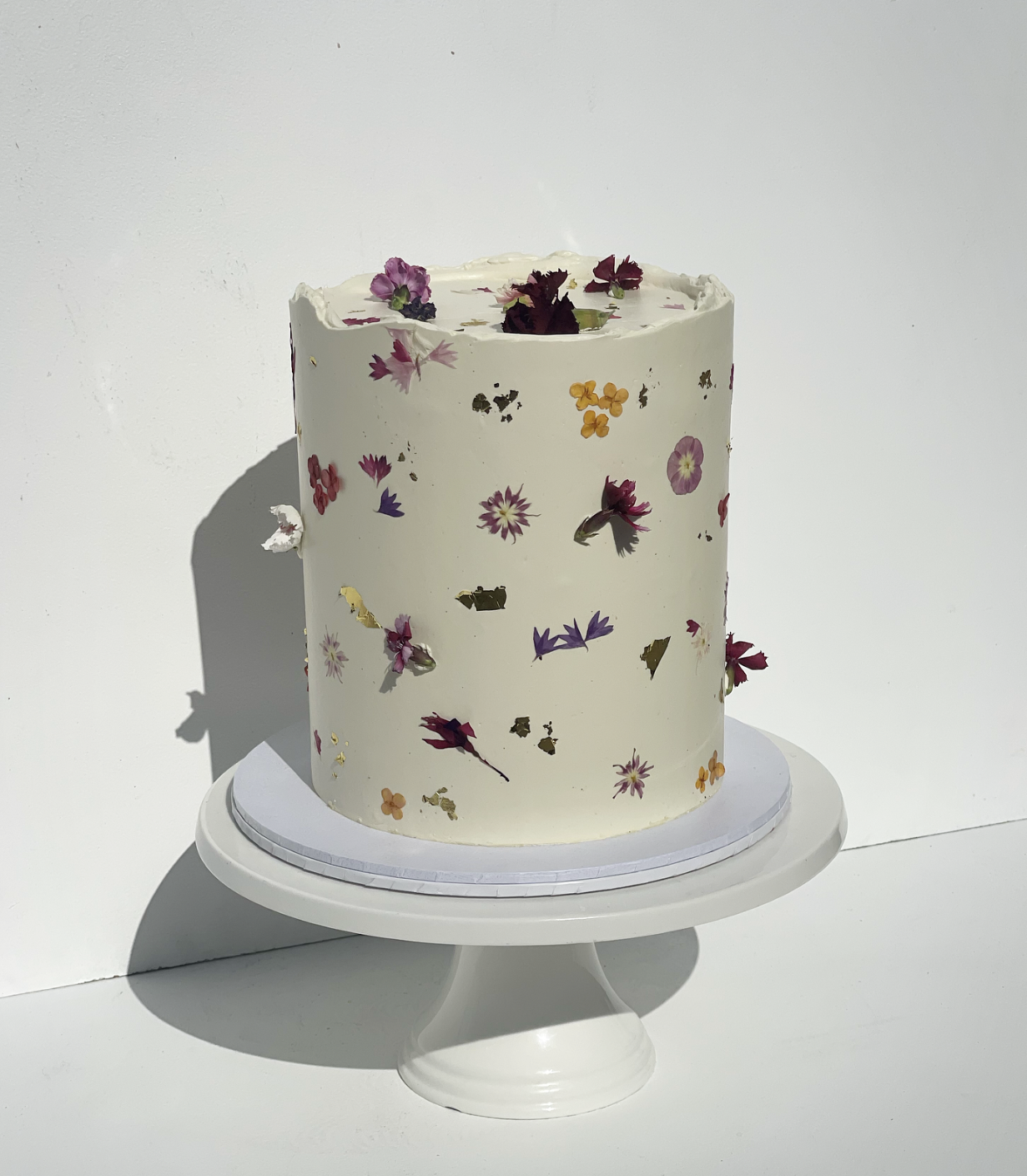 Pressed Flower Cake - From $300