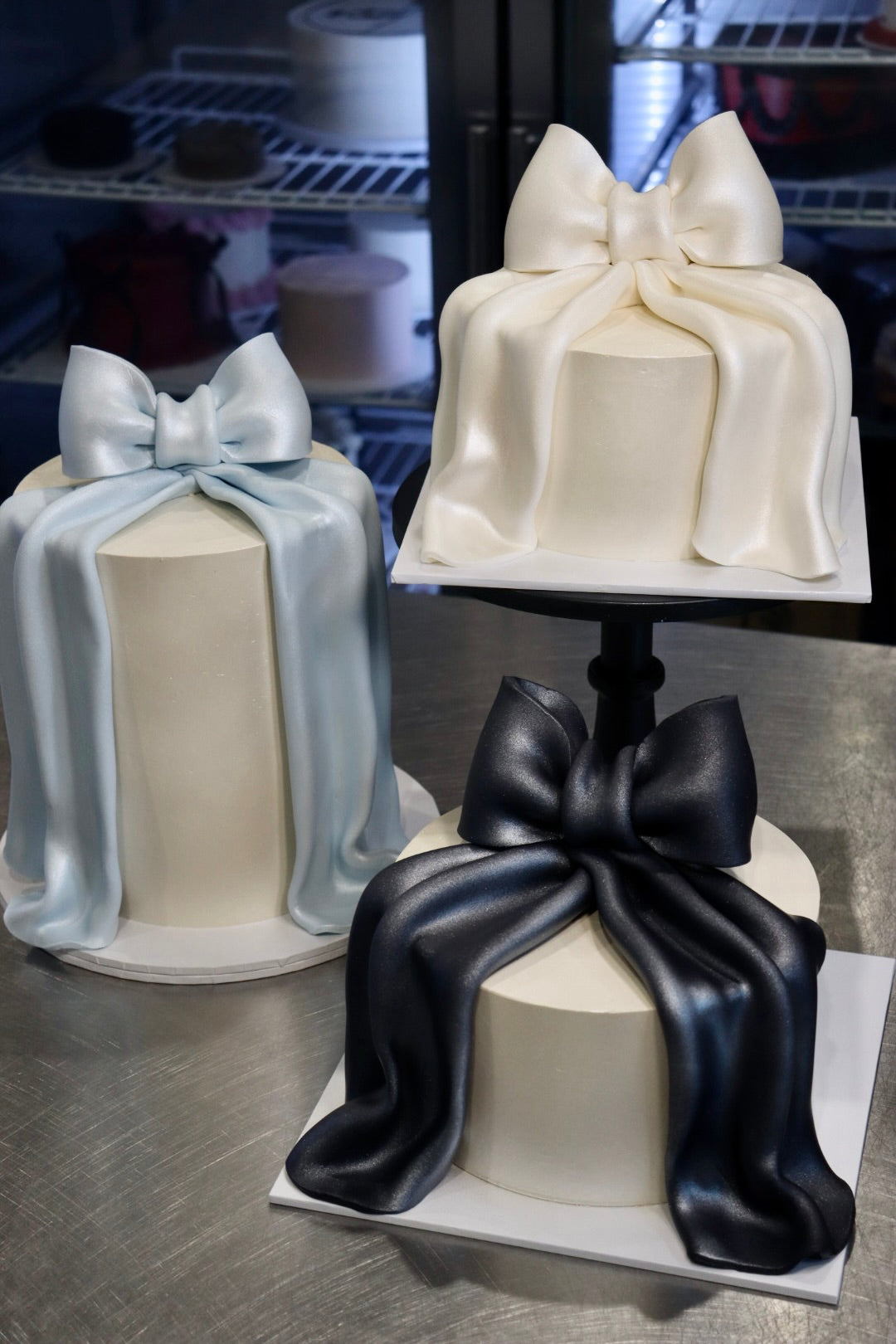 Flawless Shimmering Bow Cake Tutorial - $55