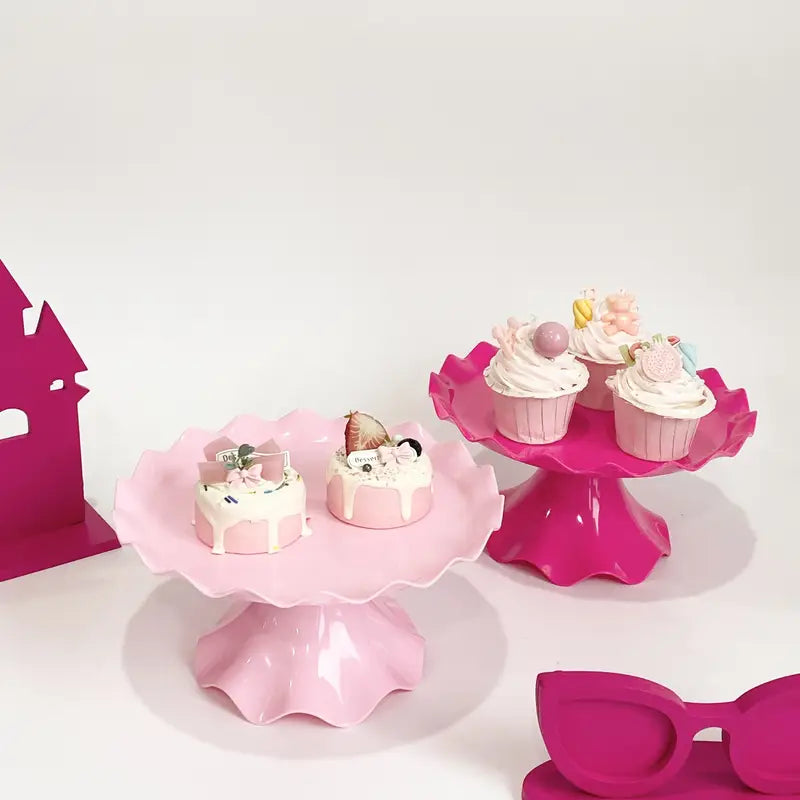 Wavy Cake Stand (For 4", 5" & pop cakes) - $22