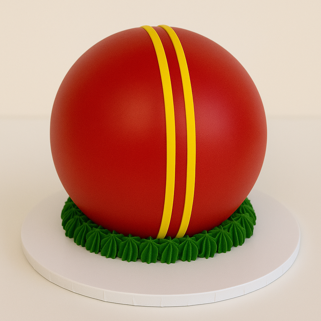 Cricket Ball Cake - From $200