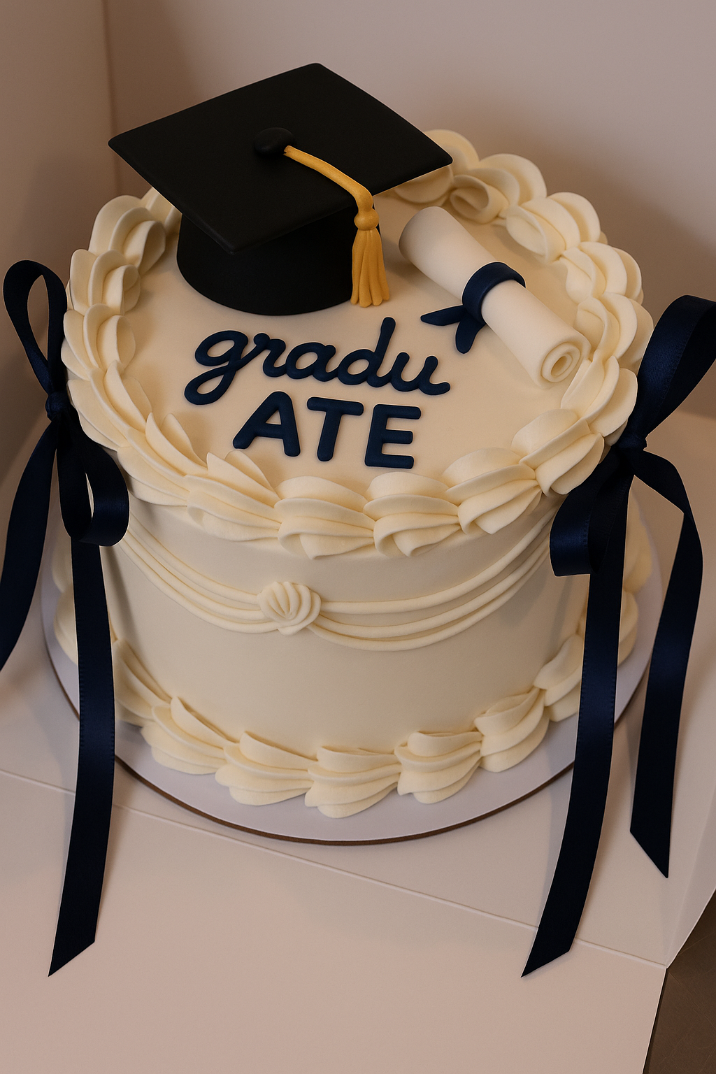GraduATE Cake