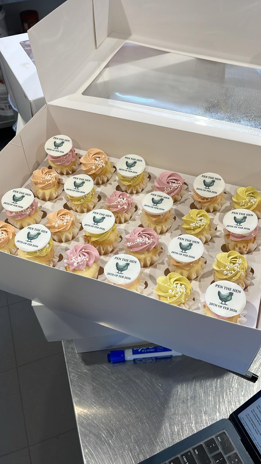 Cupcakes with Discs (Bite-Size) - From $80