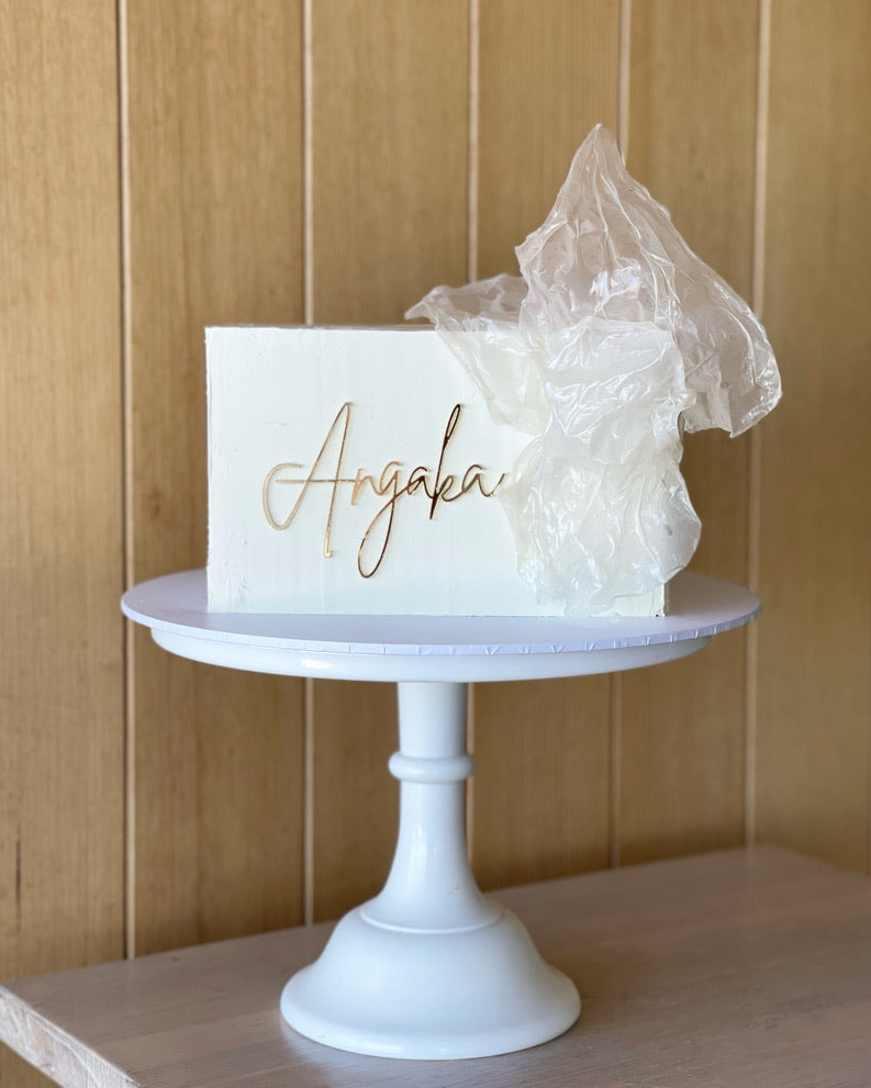 Custom Acrylic Toppers
